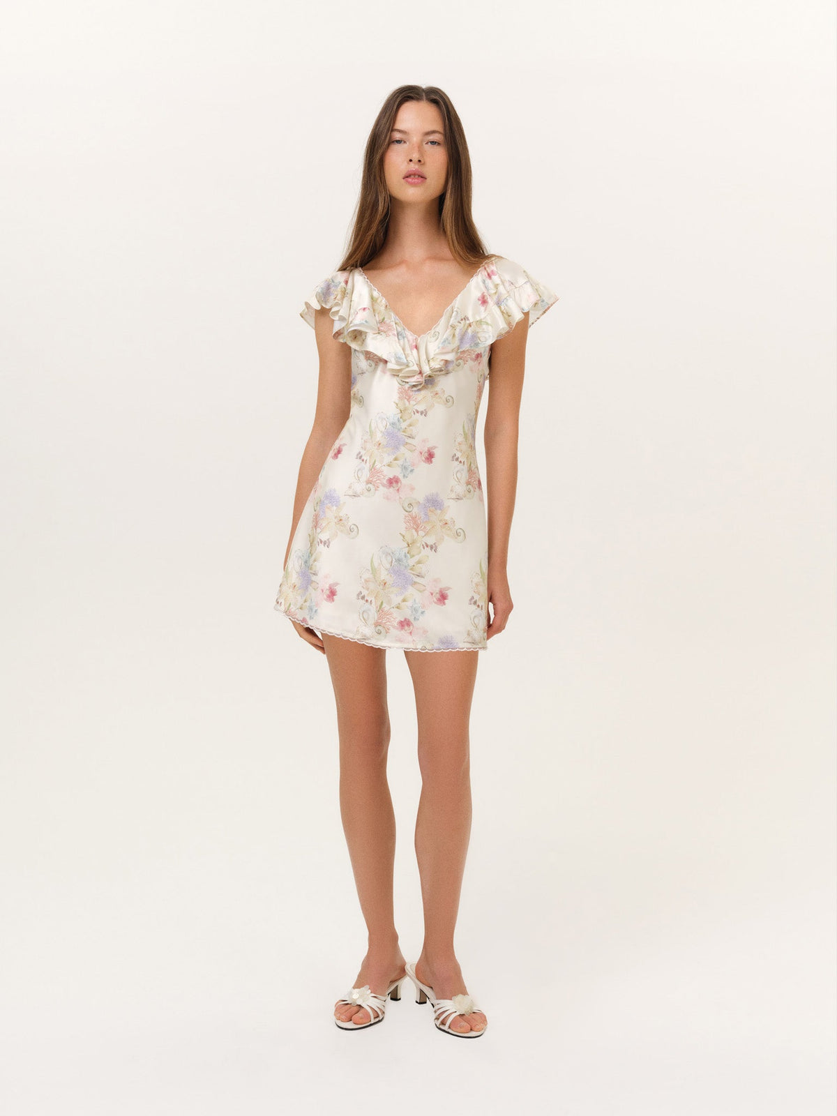 Lulu Shell Mini Dress - Cream