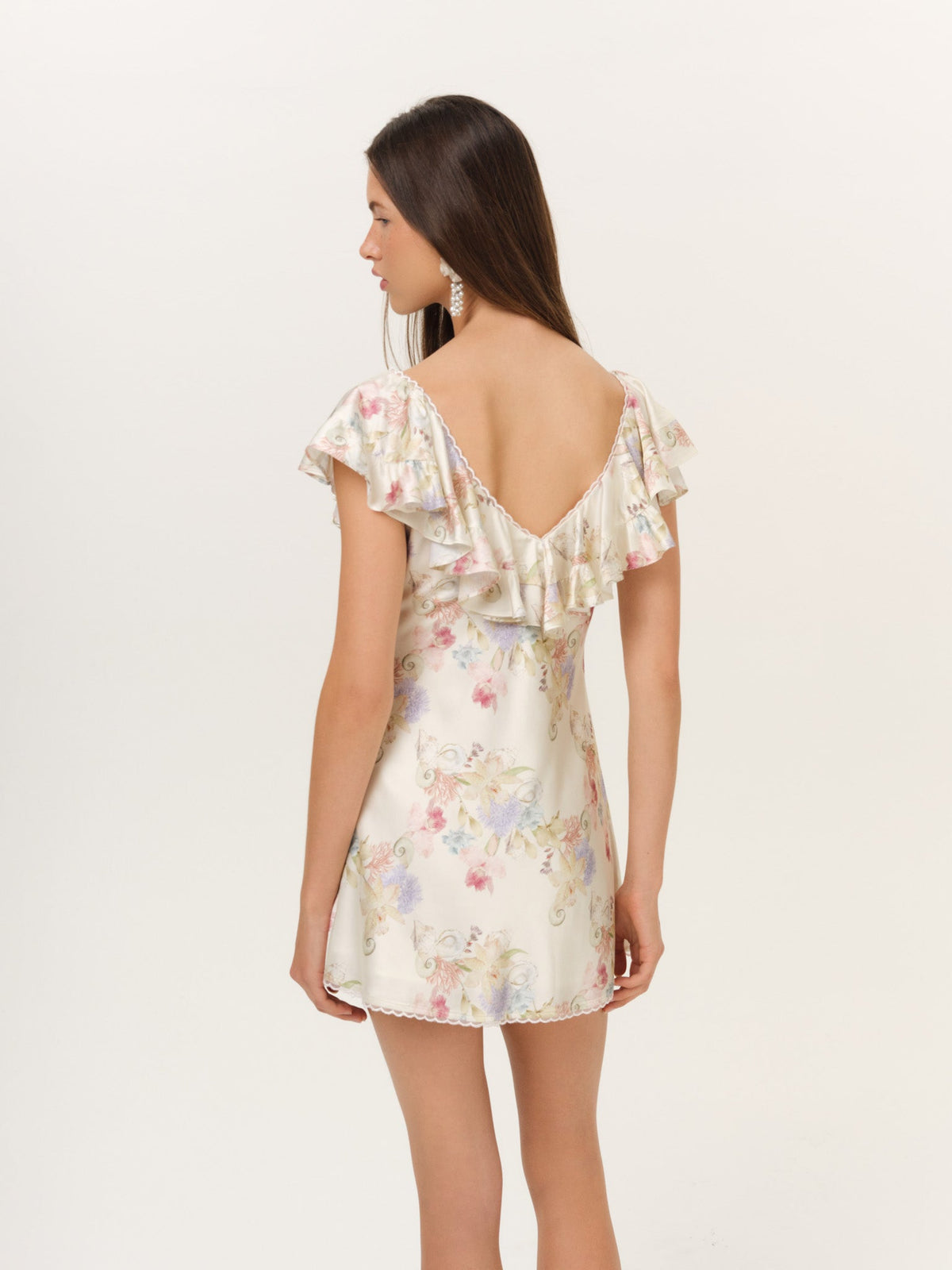 Lulu Shell Mini Dress - Cream