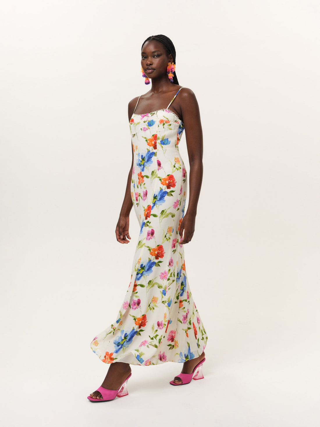 Tropical Bloom Maxi Dress