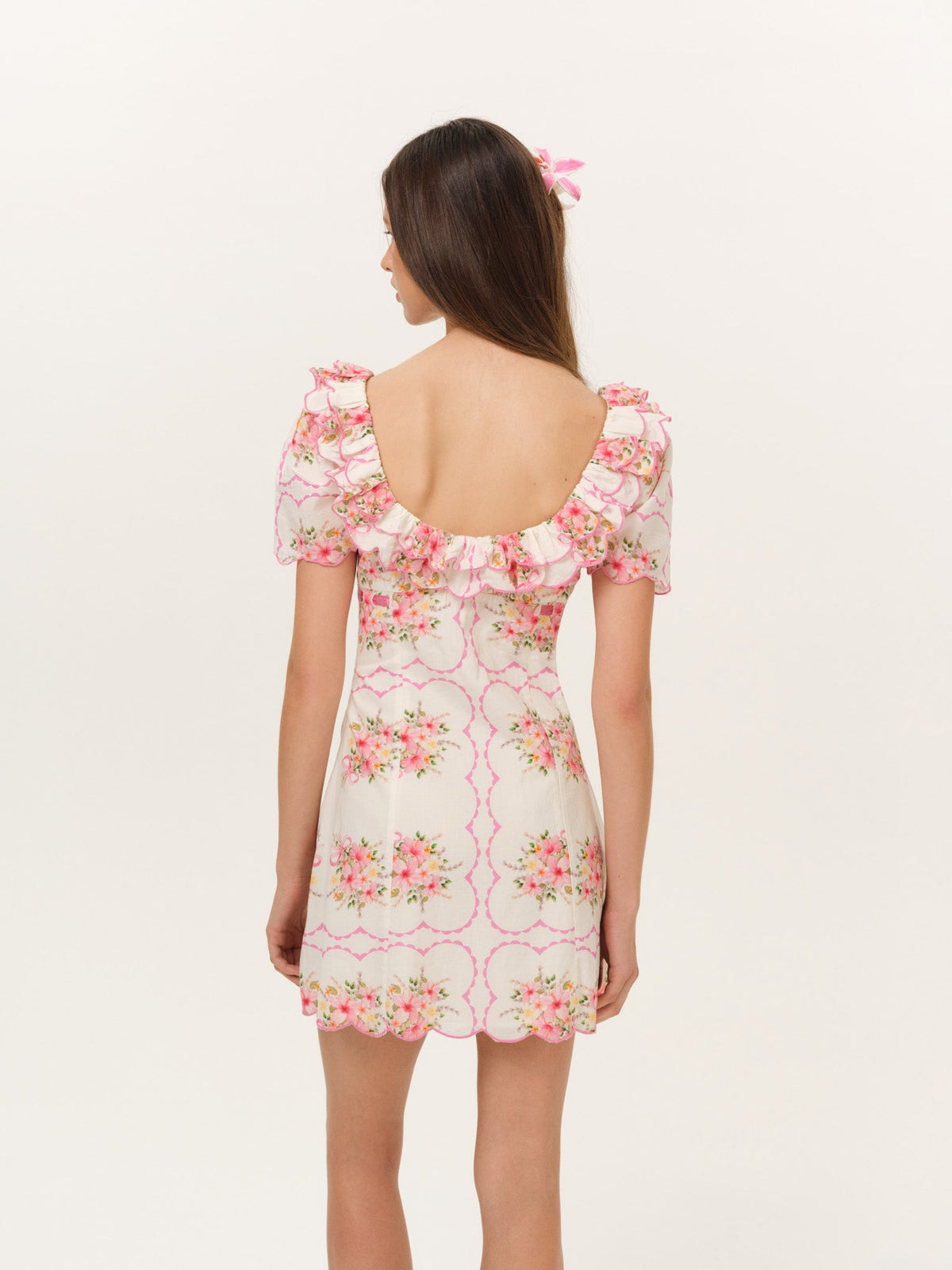 Scarlett Mini Dress - Cream