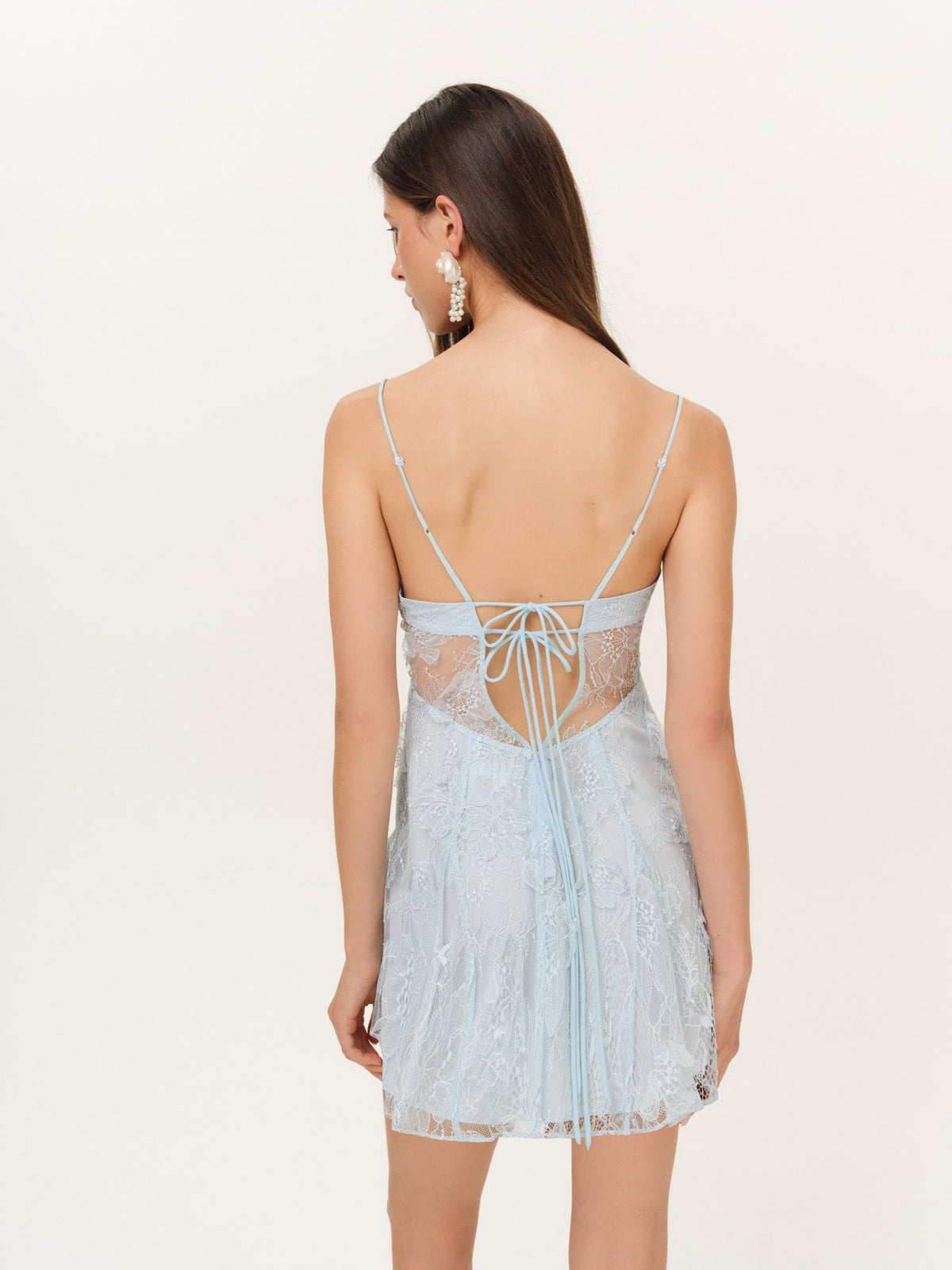 Oceans Whisper Mini Dress - Blue
