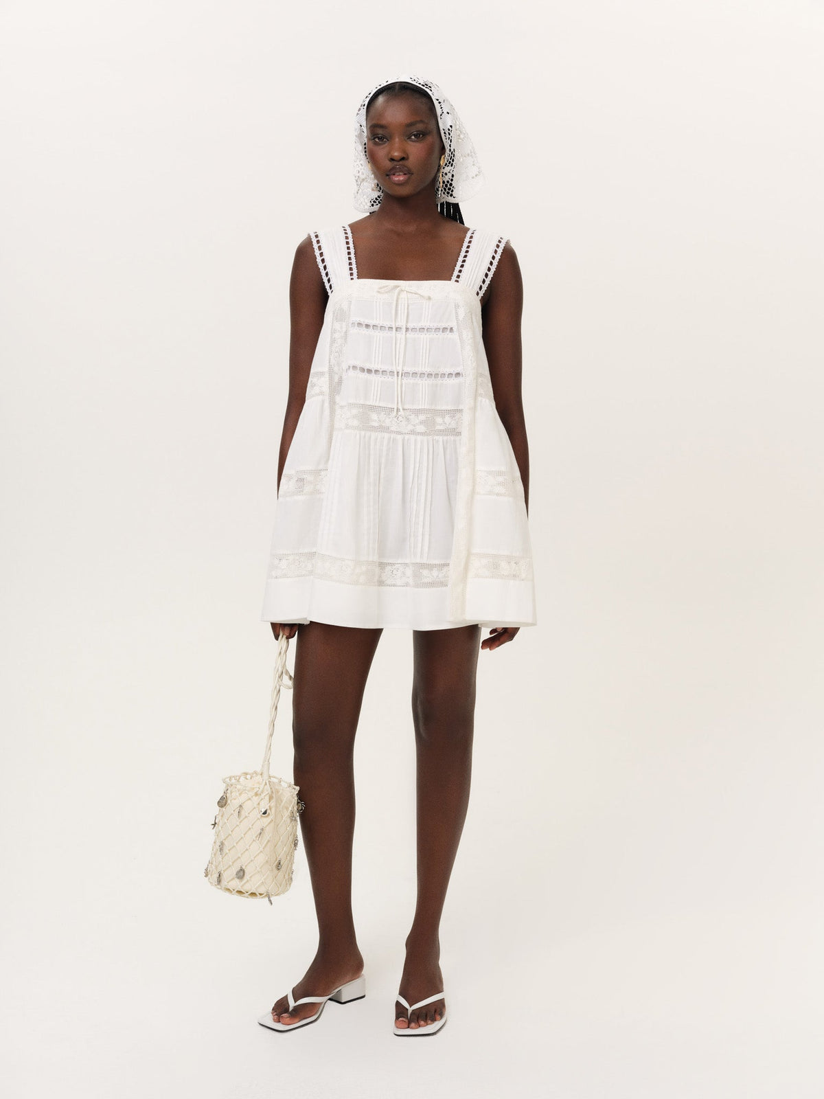Breezy Mini Dress - White