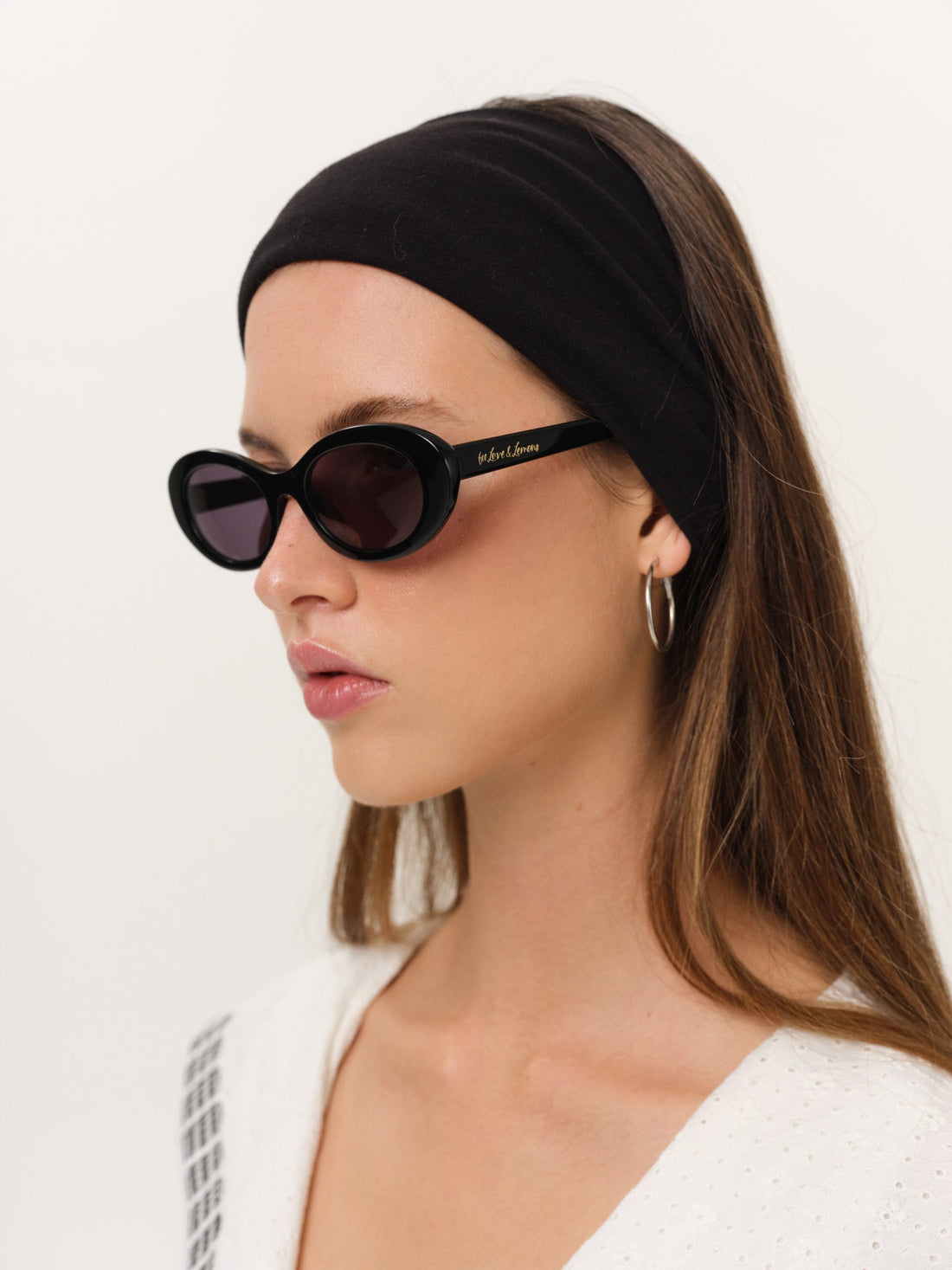 Sabrina Oval Sunglasses