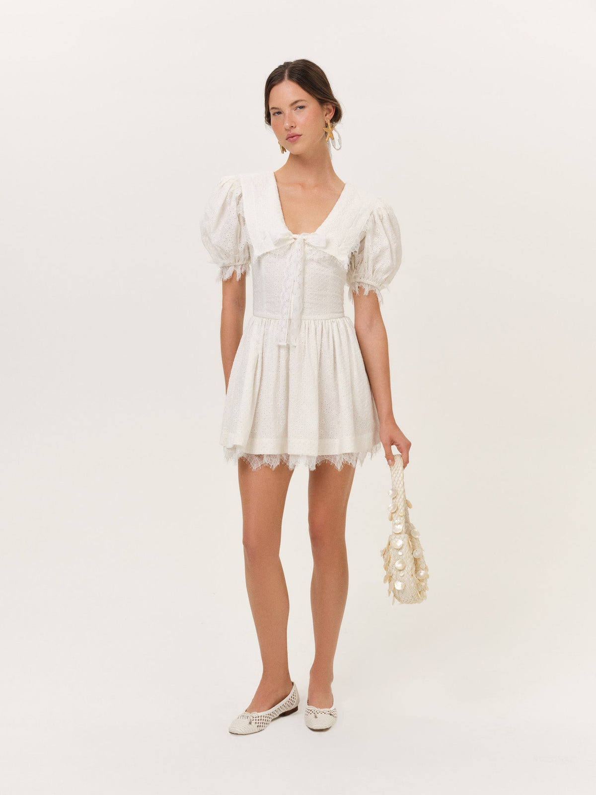 Frannie Mini Dress - White