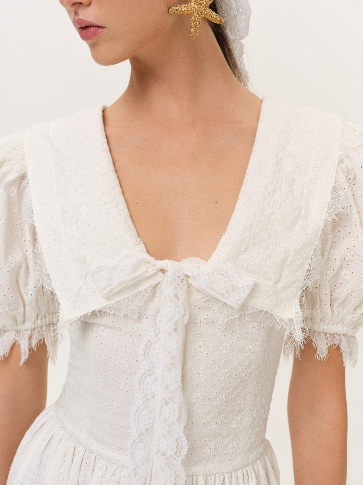 Frannie Mini Dress - White