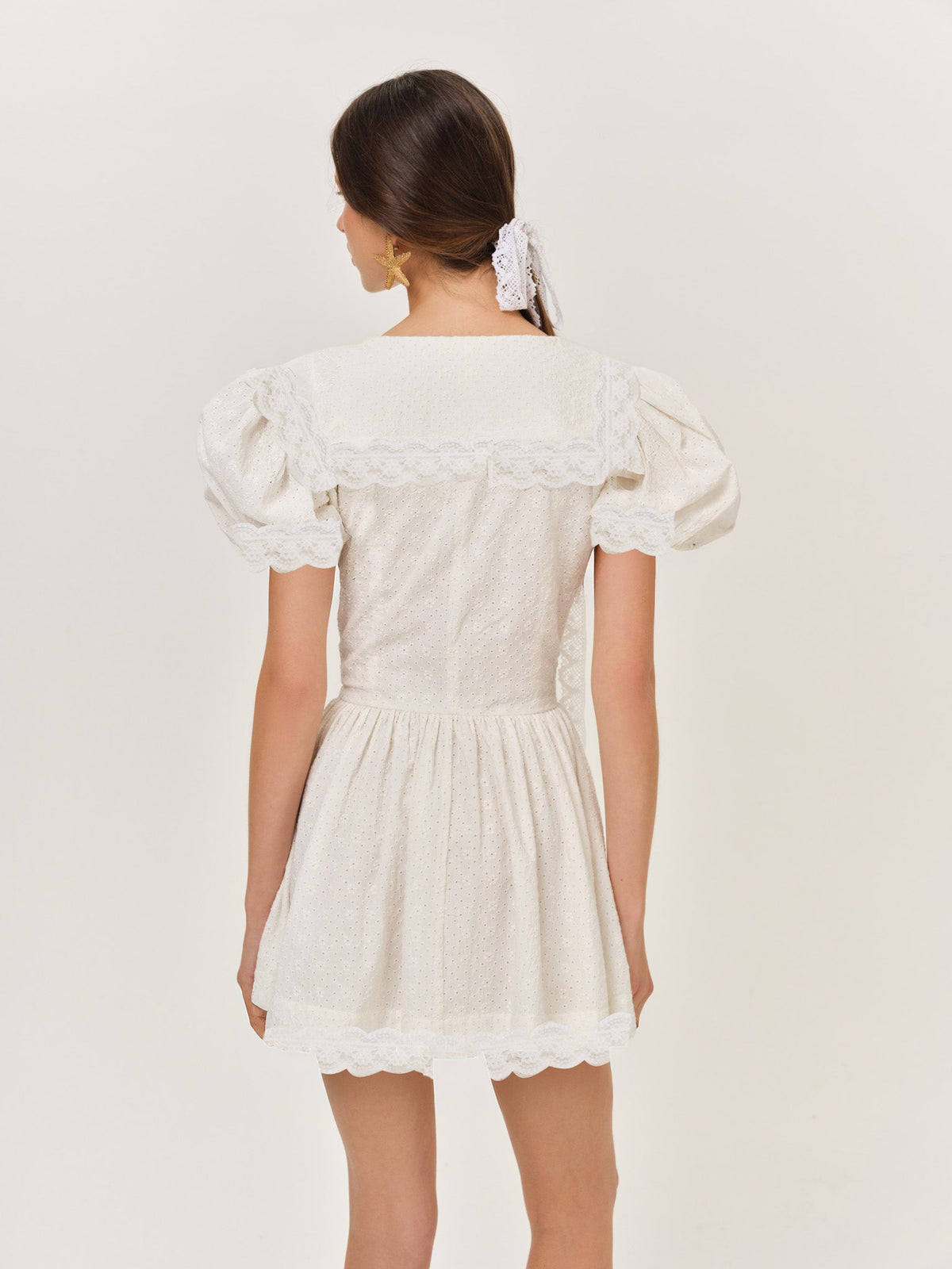 Frannie Mini Dress - White