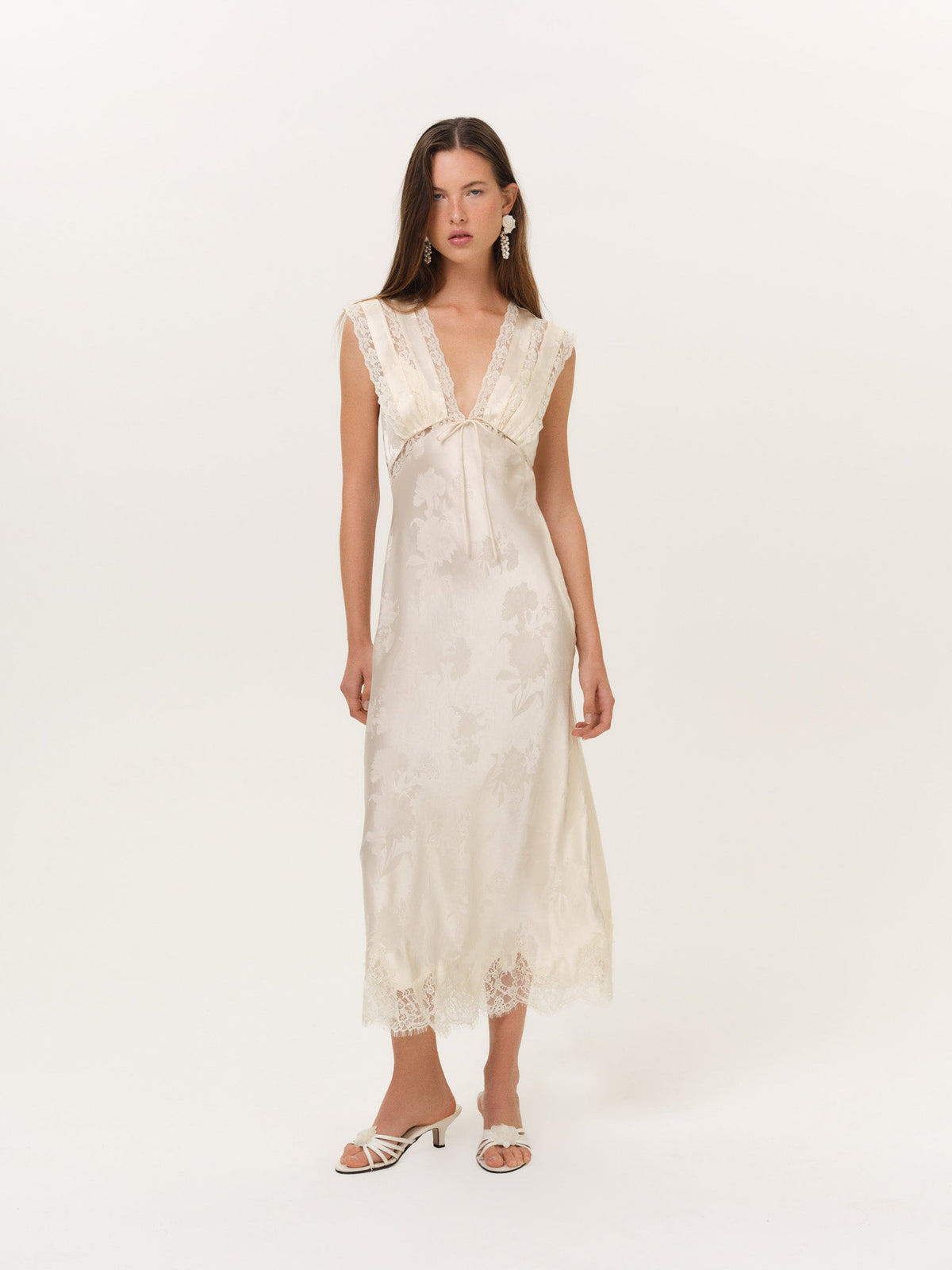 Adrift Maxi Dress - Cream