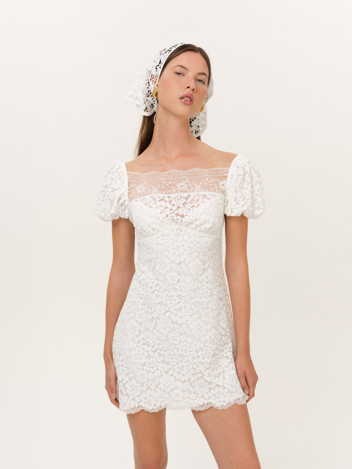 Jacqueline Mini Dress - White