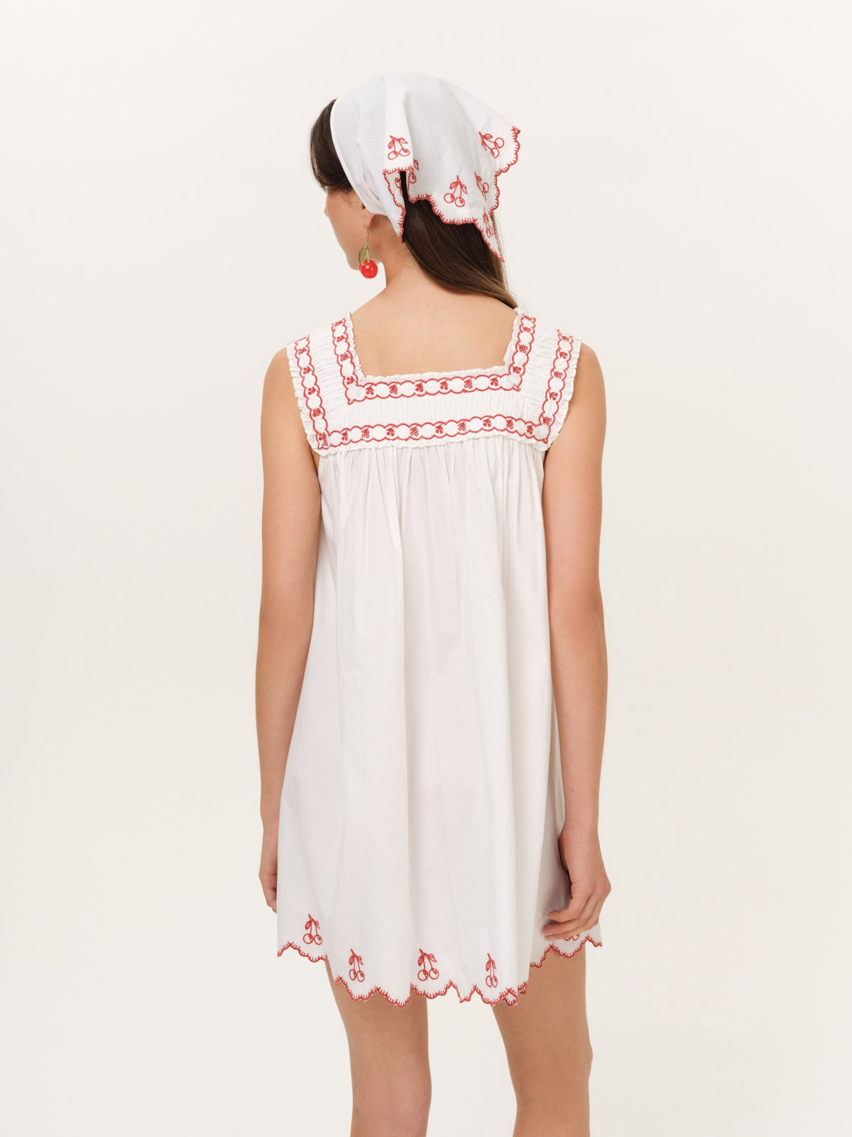 Emma Mini Dress - White