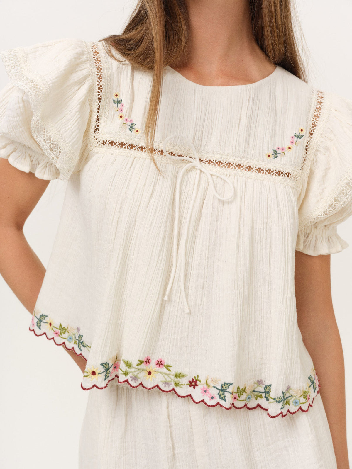 Leah Top - Cream
