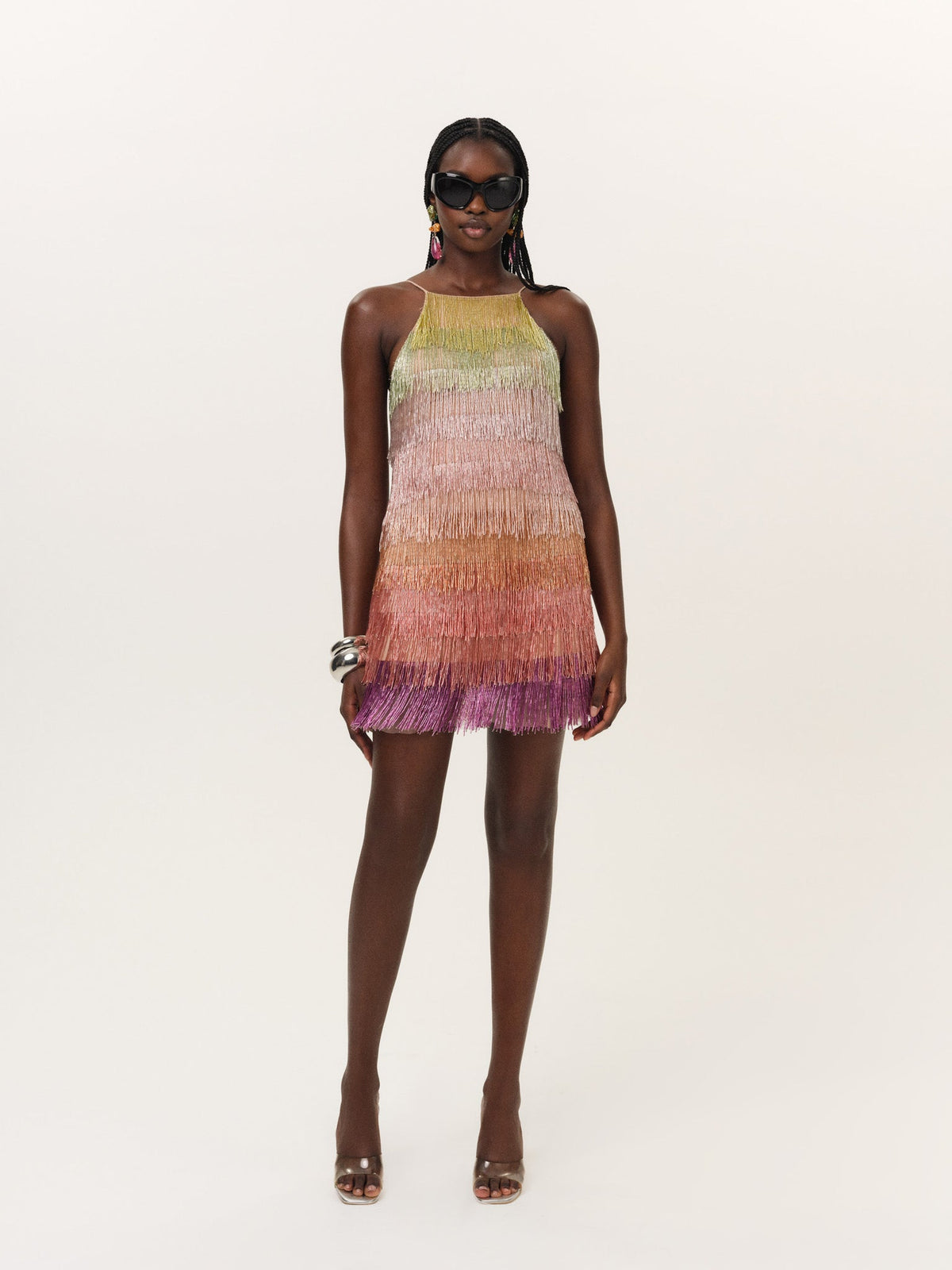 Tropic Crush Mini Dress - Rainbow