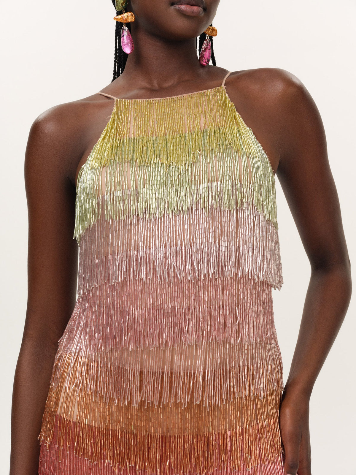 Tropic Crush Mini Dress - Rainbow