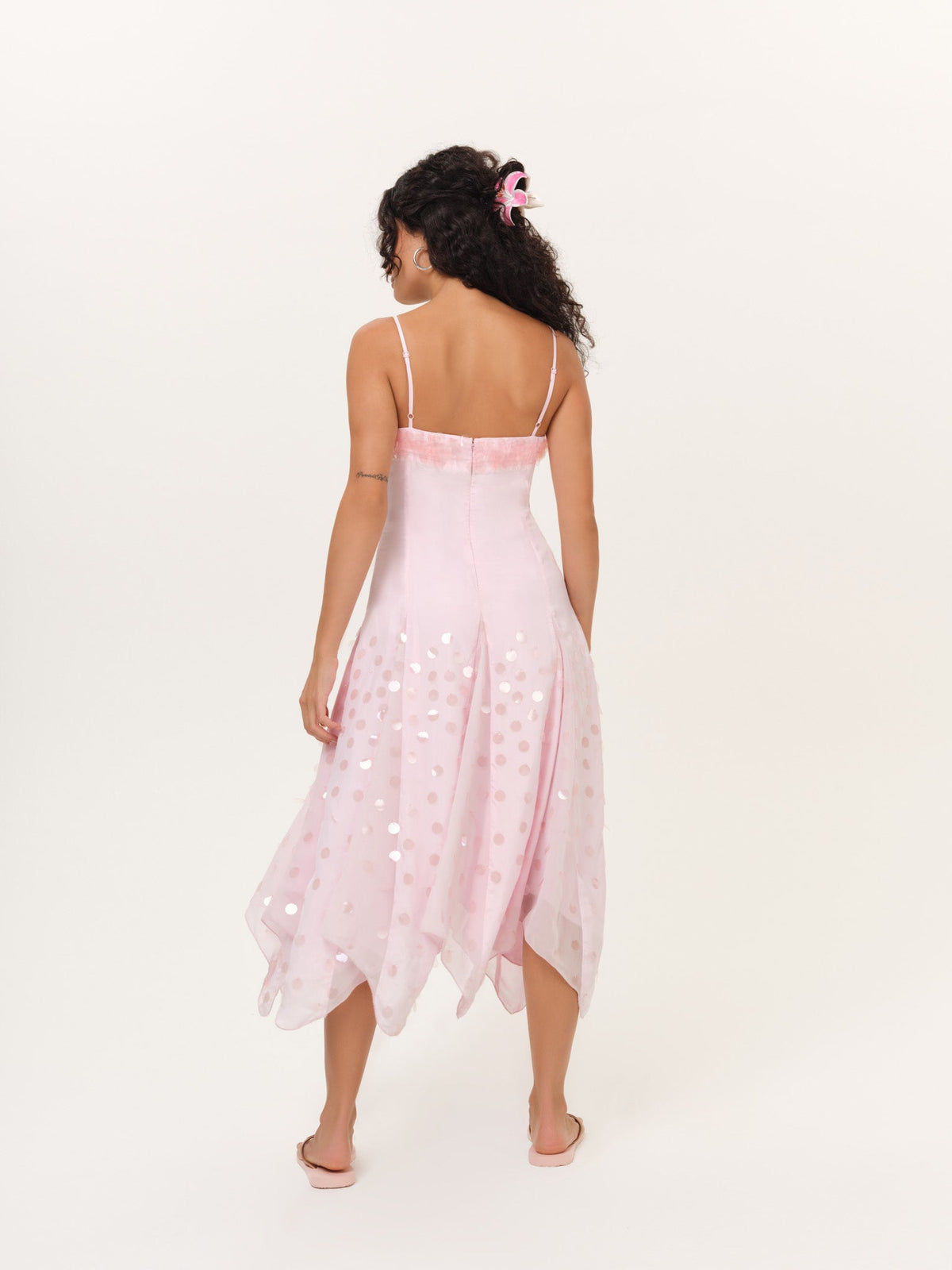Cosmo Midi Dress - Pink