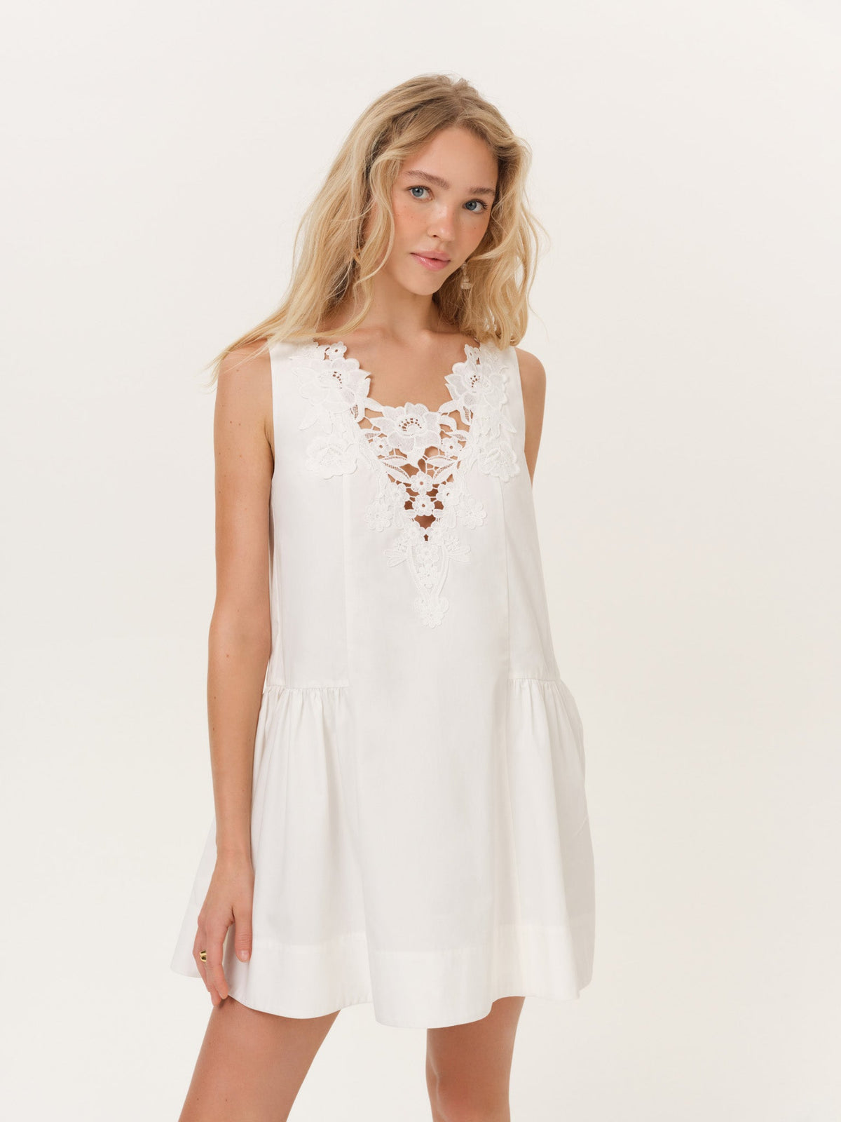 Nicola Mini Dress - White