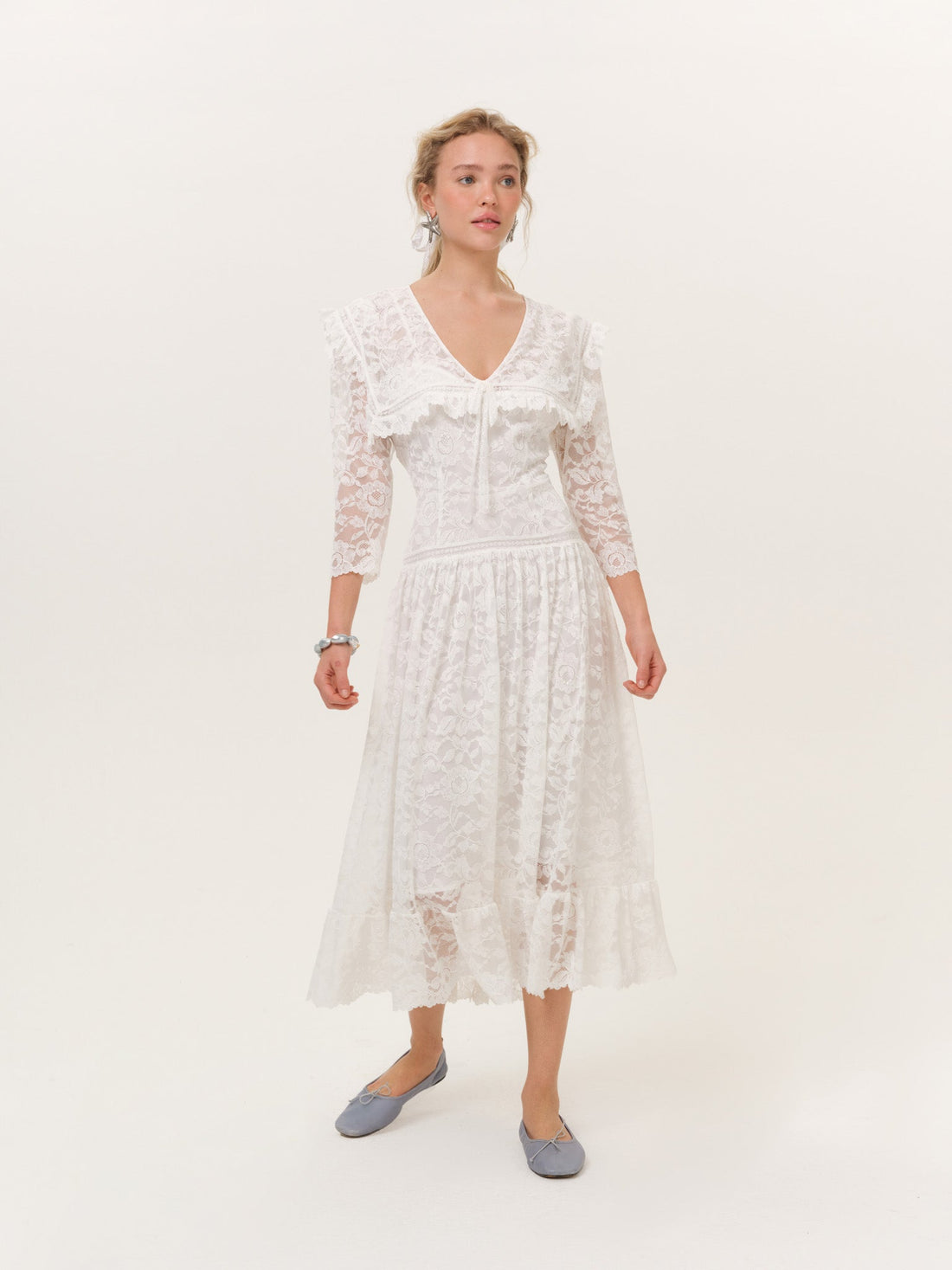 Lost at Sea Midi Dress
