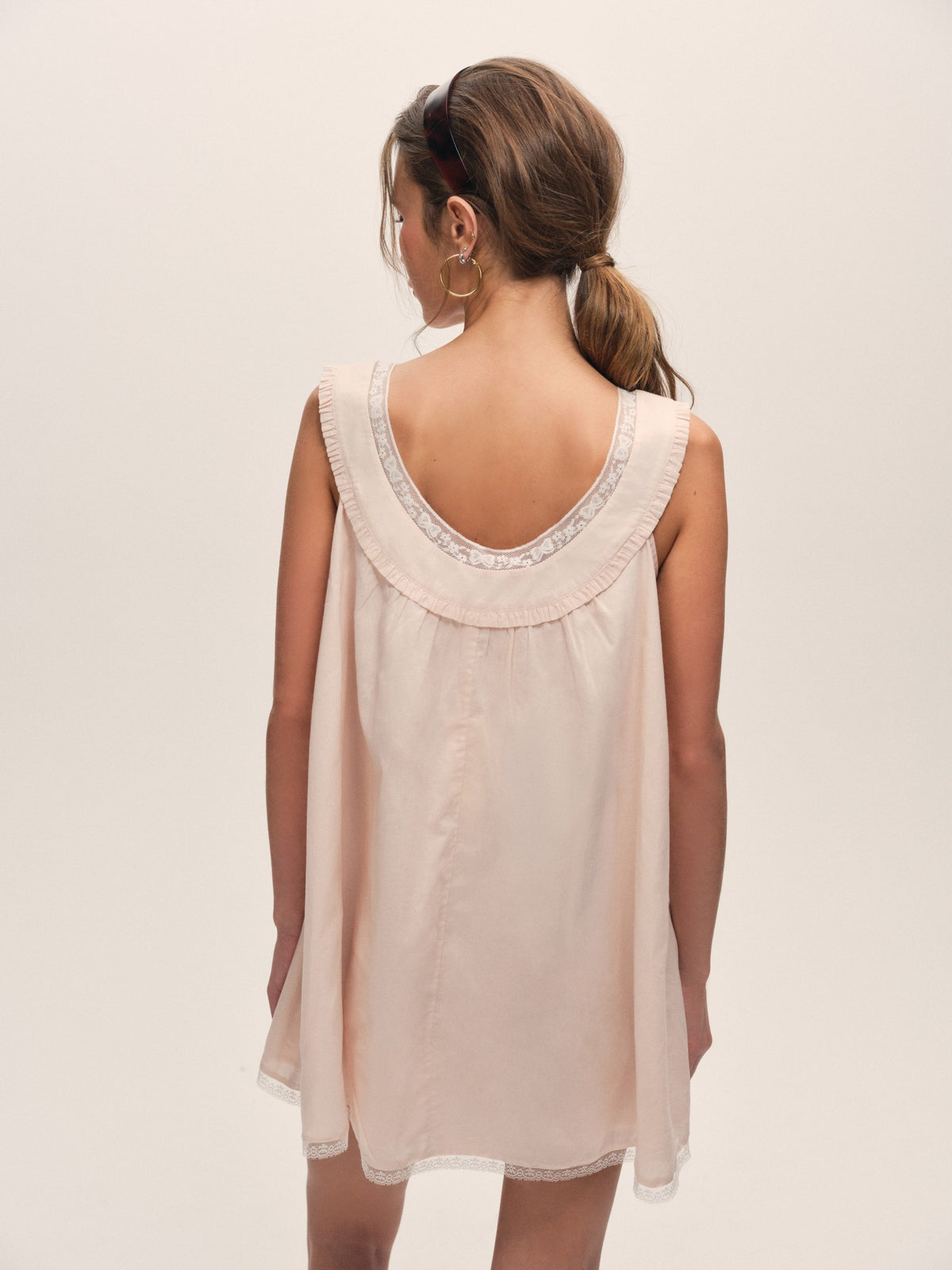 Venetia Slip Dress - Light Pink