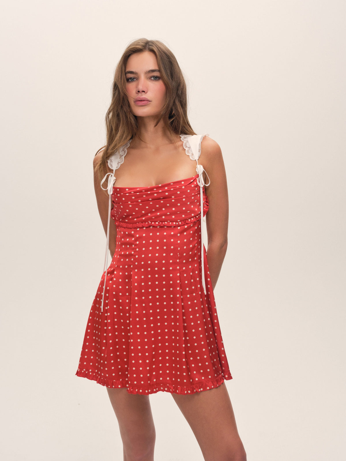 Holland Mini Dress - Red