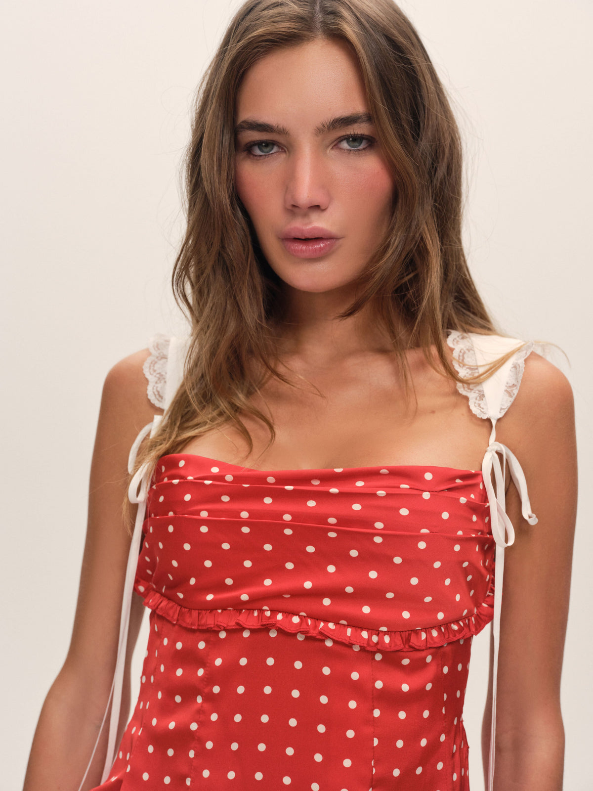 Holland Mini Dress - Red