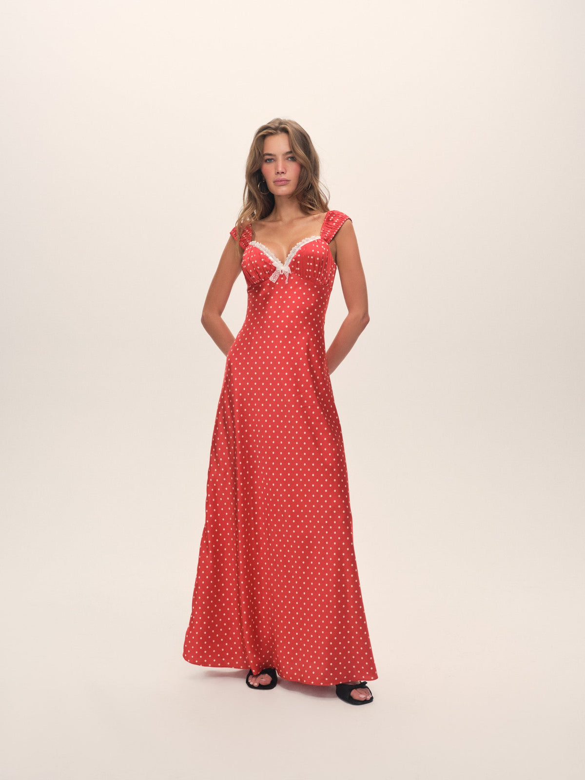 Emmaline Maxi Dress - Red