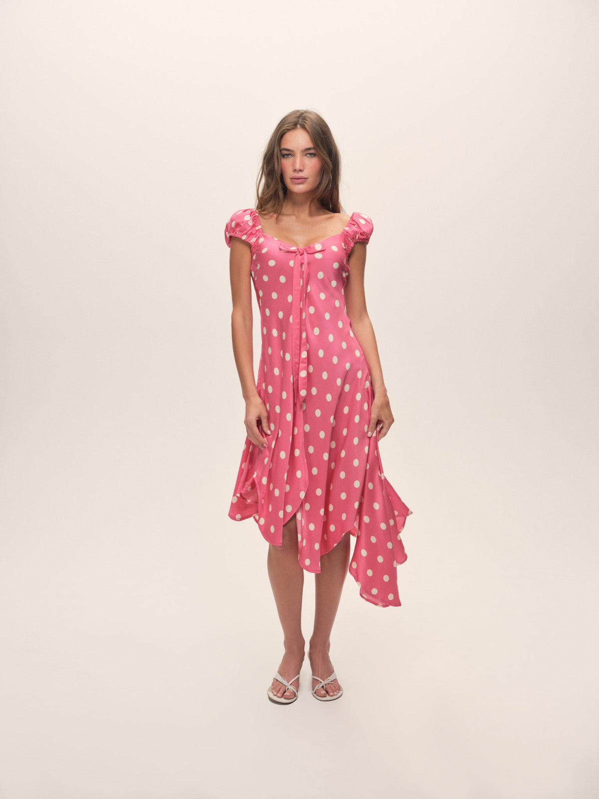 Lillian Midi Dress - Pink