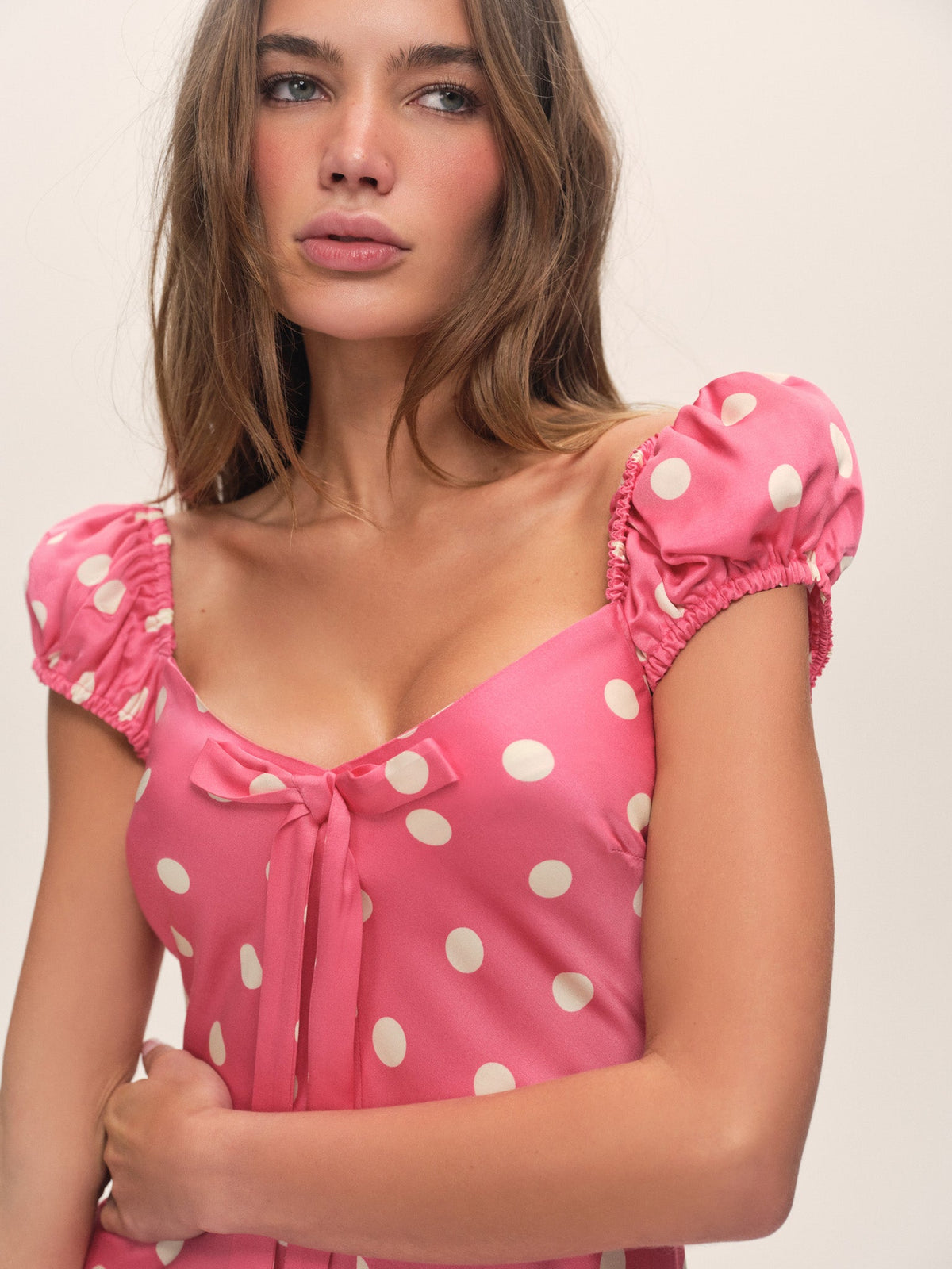 Lillian Midi Dress - Pink