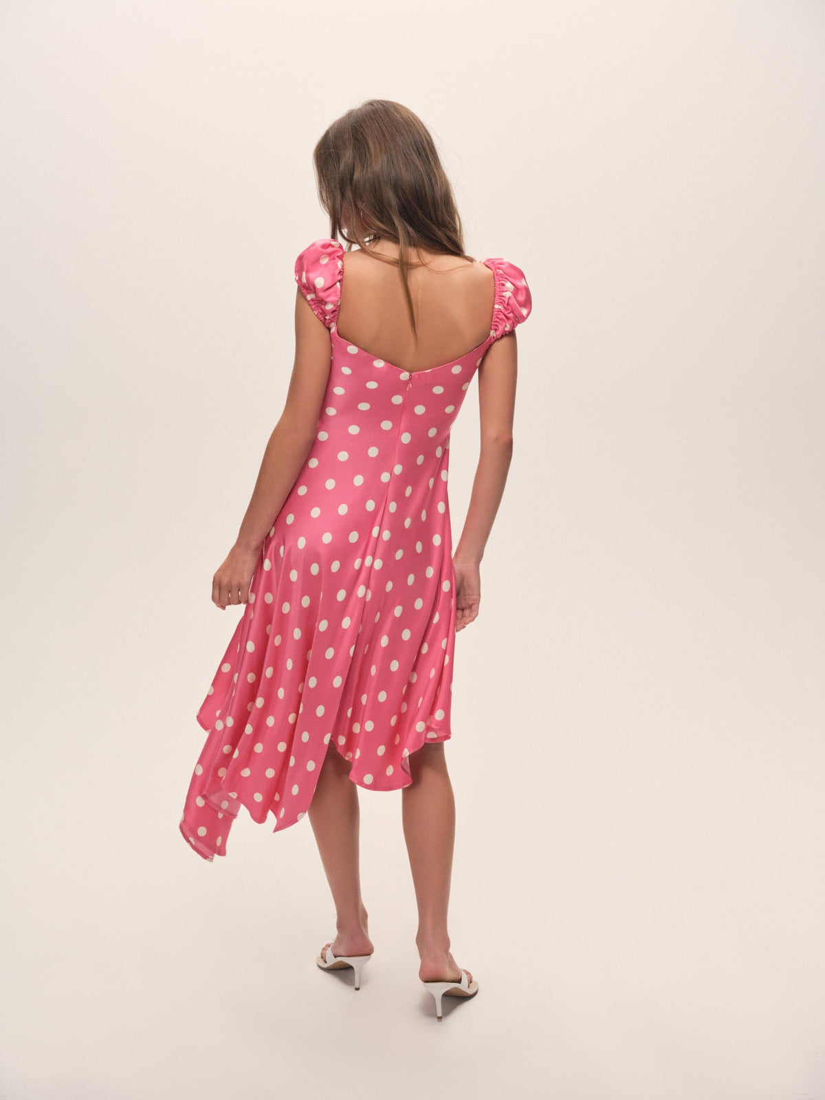 Lillian Midi Dress - Pink