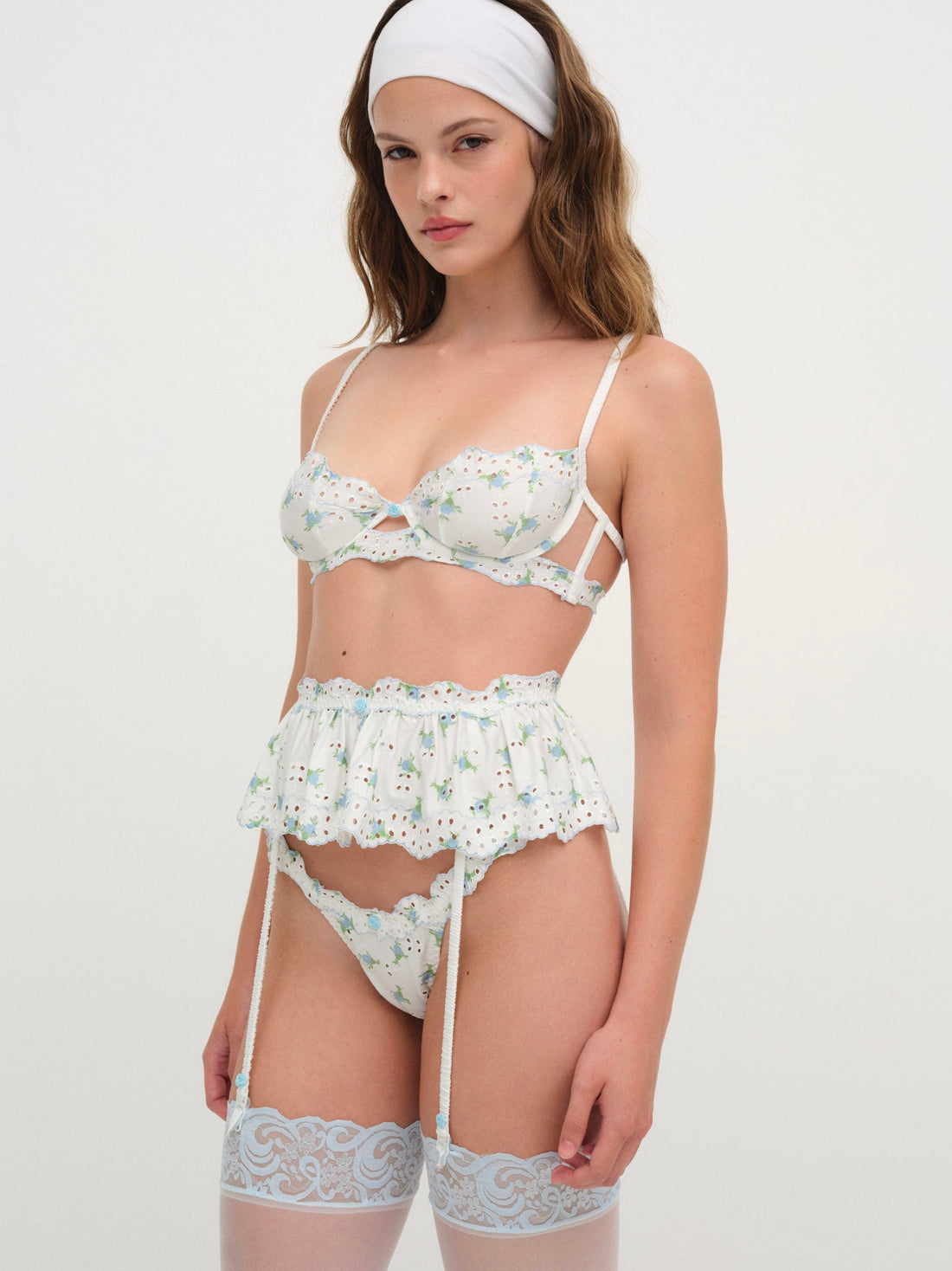 Budding Blossom Garter Belt