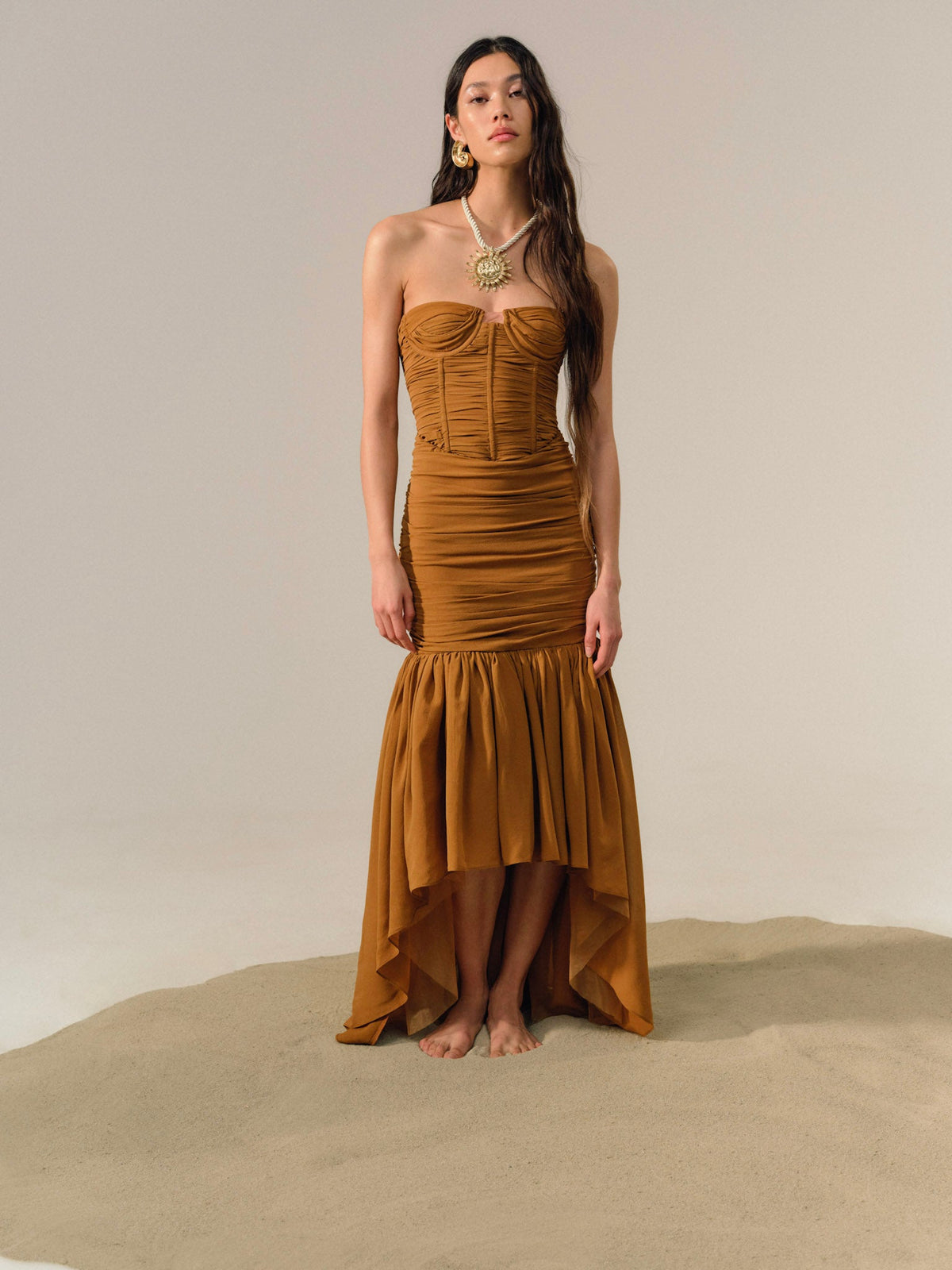 Serafina Gown - Brown