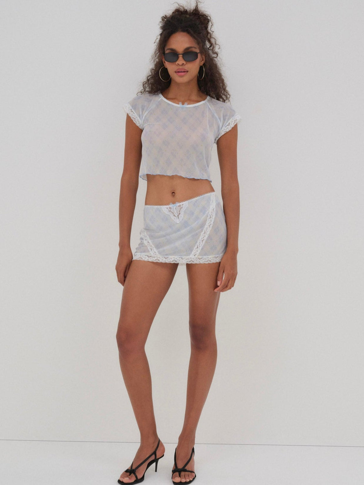 Dee Dee Daisy Tee - Blue