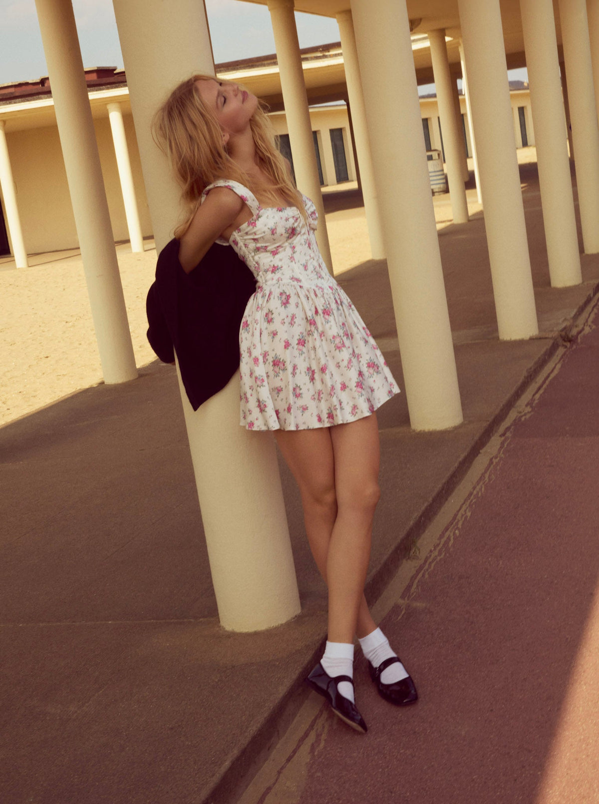 August Mini Dress - White