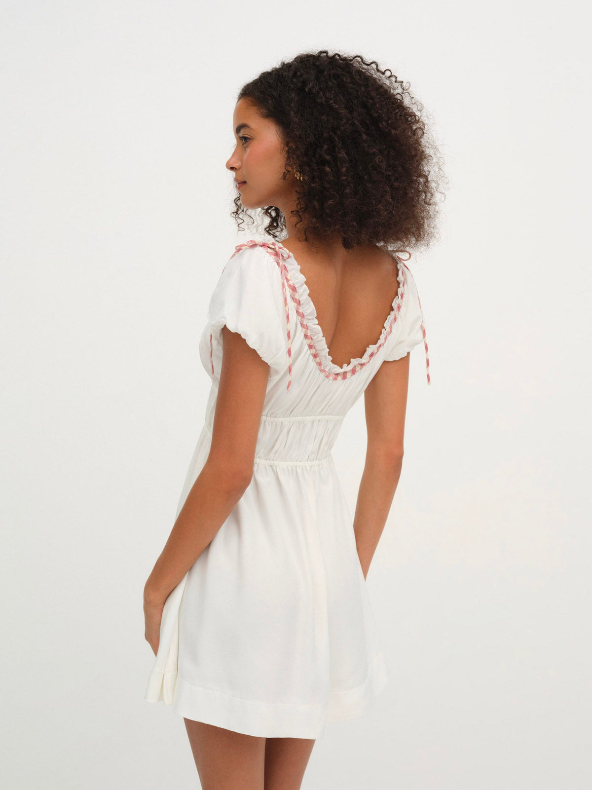 Georgia Corset Slip Dress - Red