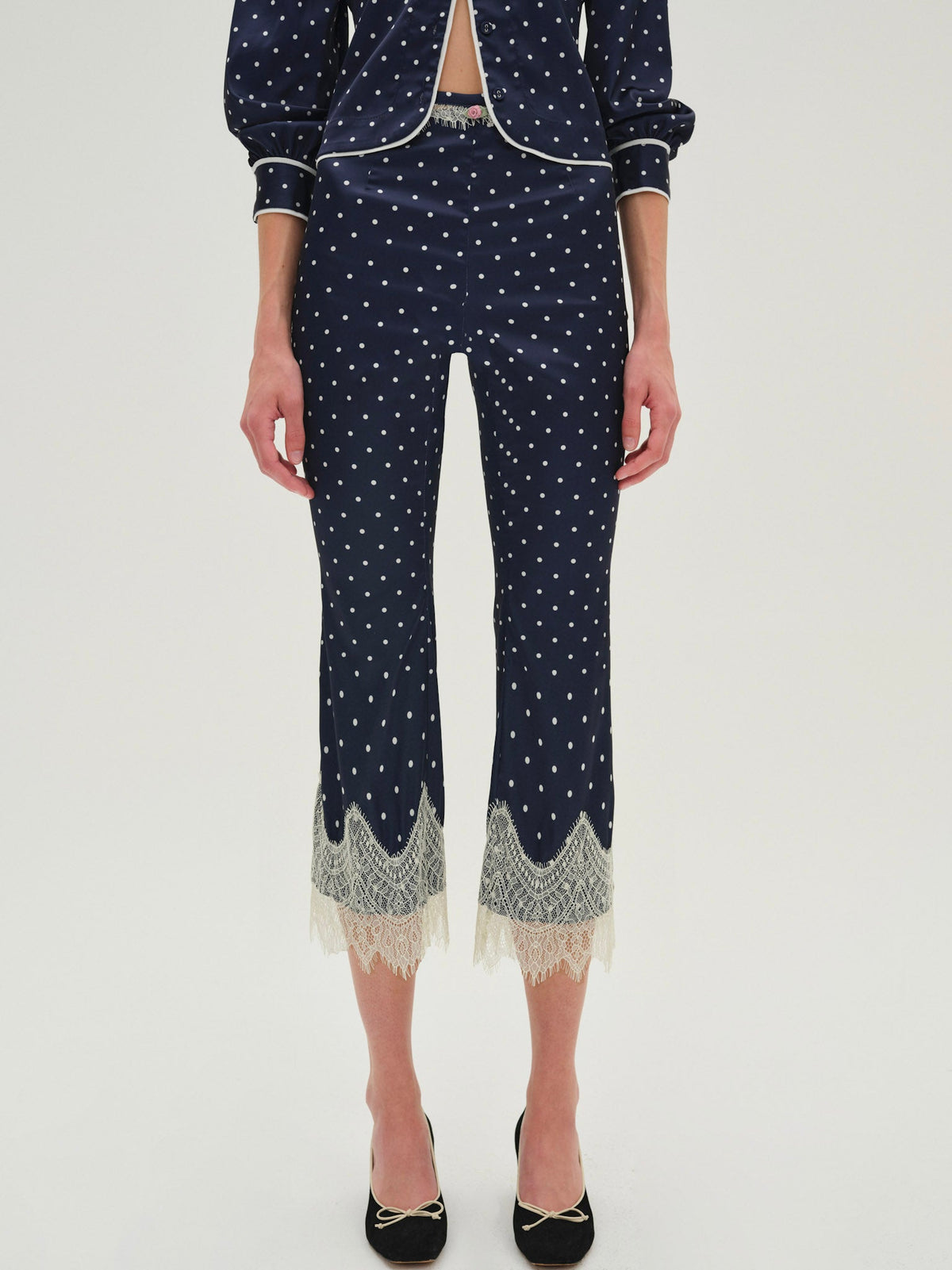 Babette Capri Pant - Navy