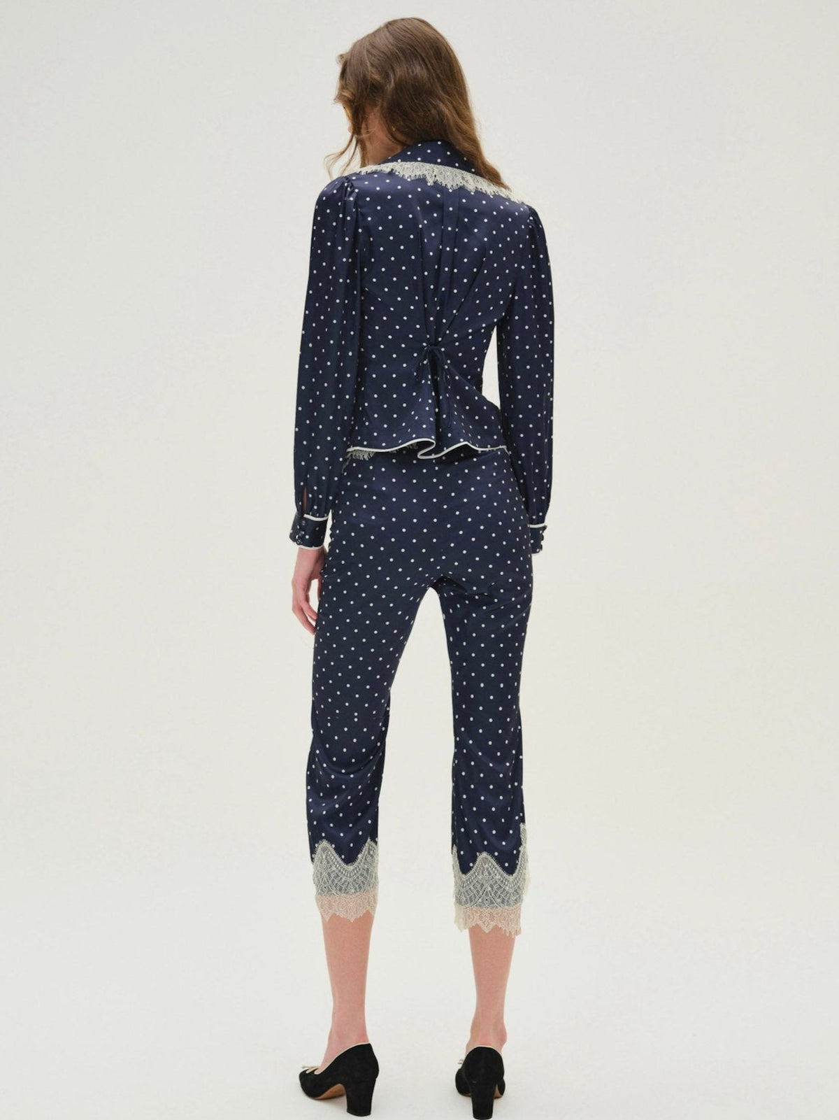 Babette Capri Pant - Navy