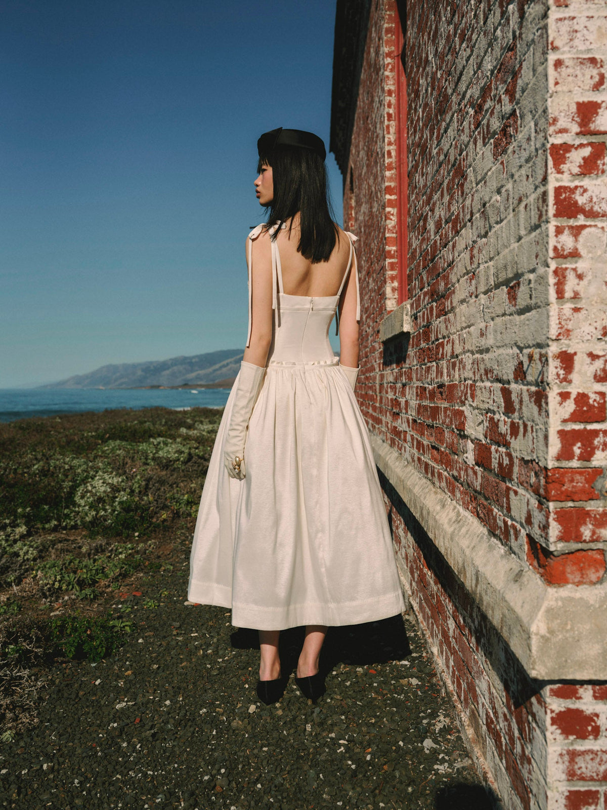 Mollie Midi Dress - Cream