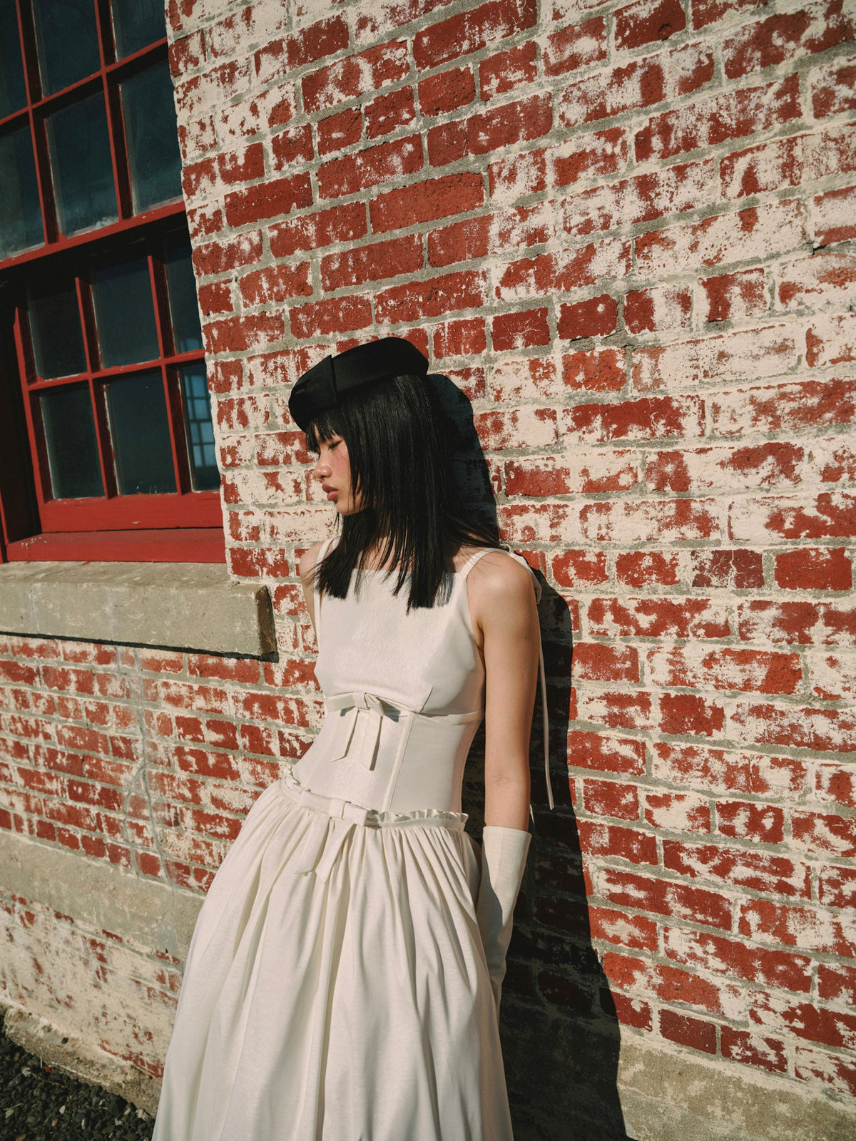 Mollie Midi Dress - Cream