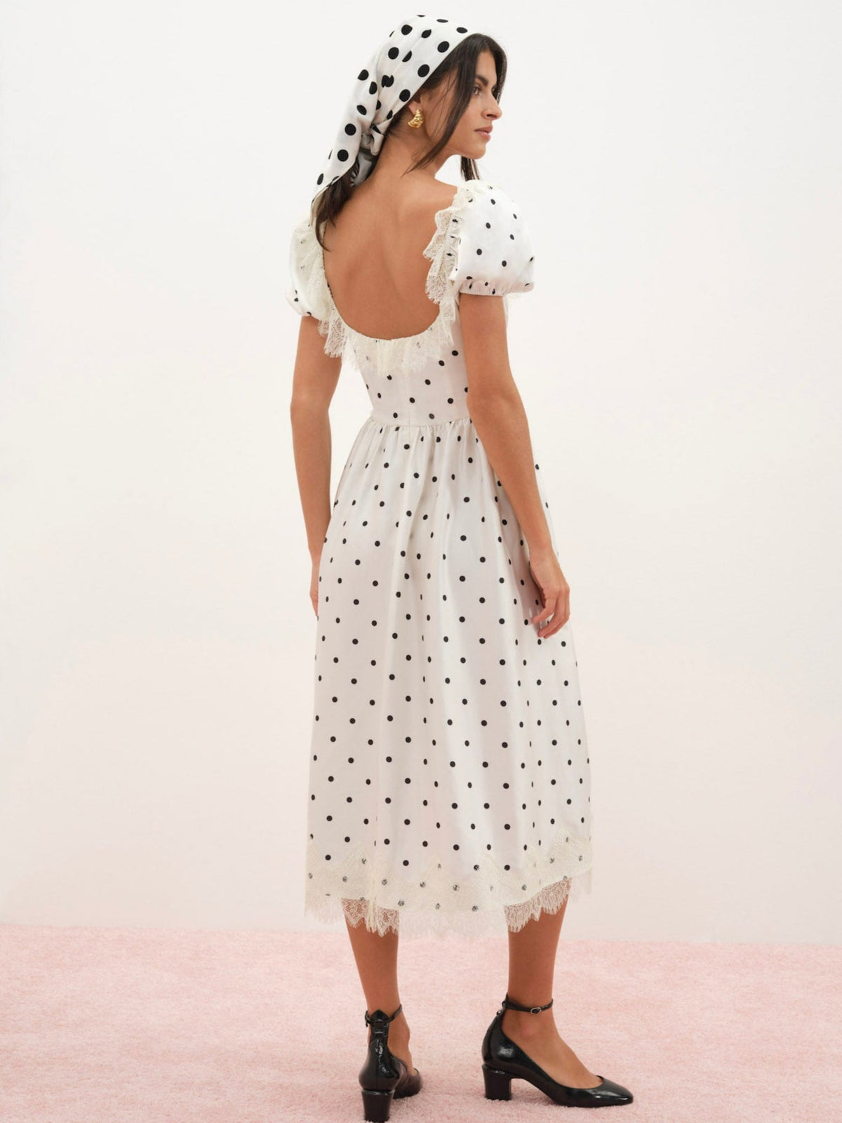 Ines Midi Dress - Cream