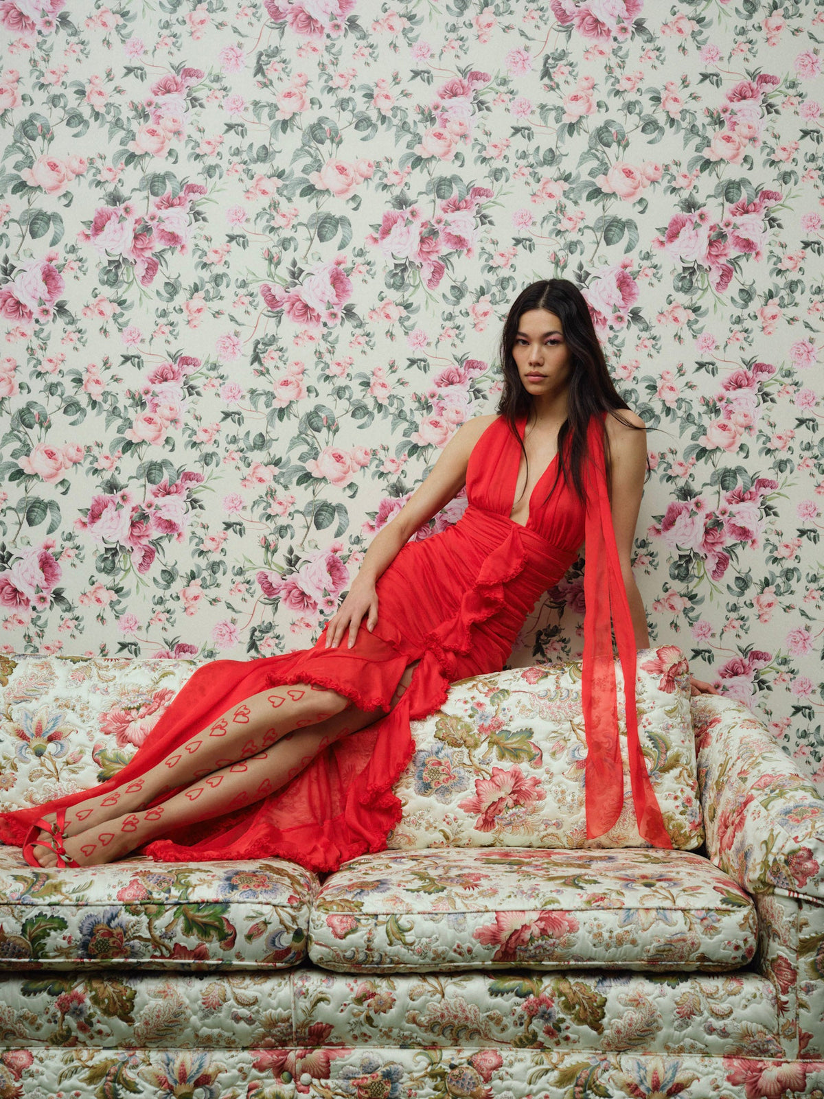 Kayta Gown - Red