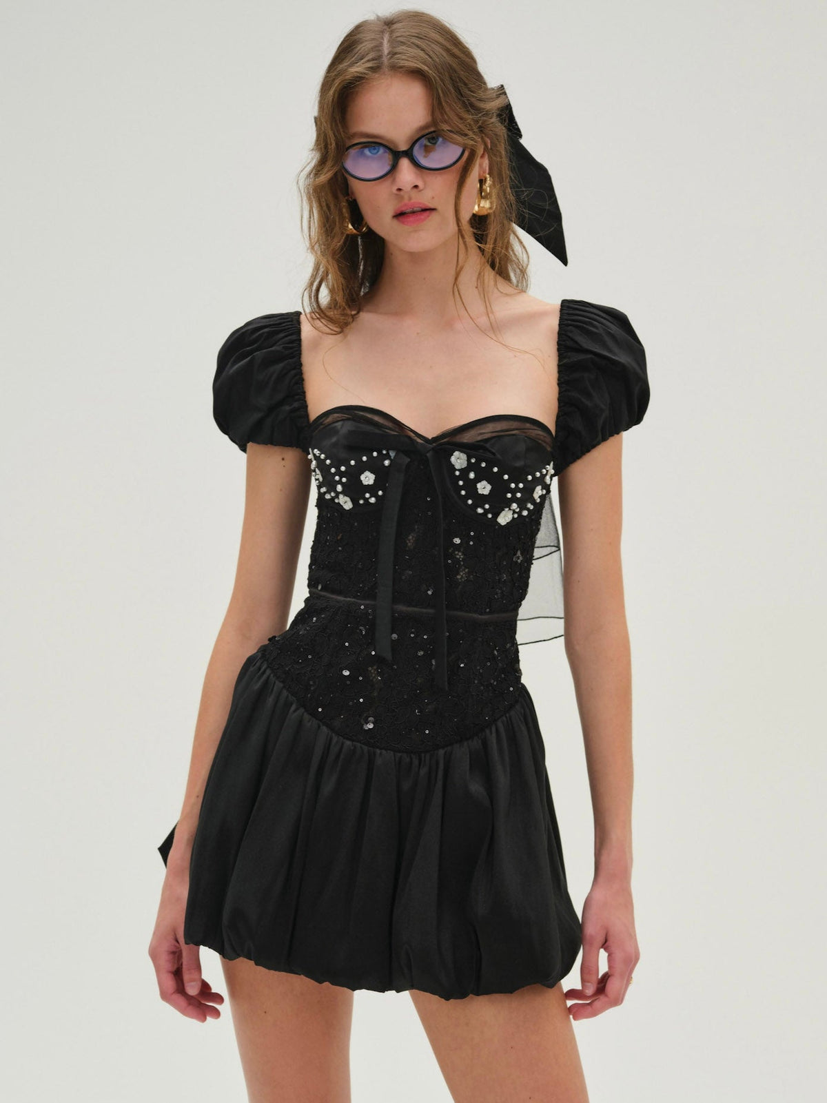Mckenna Mini Dress - Black