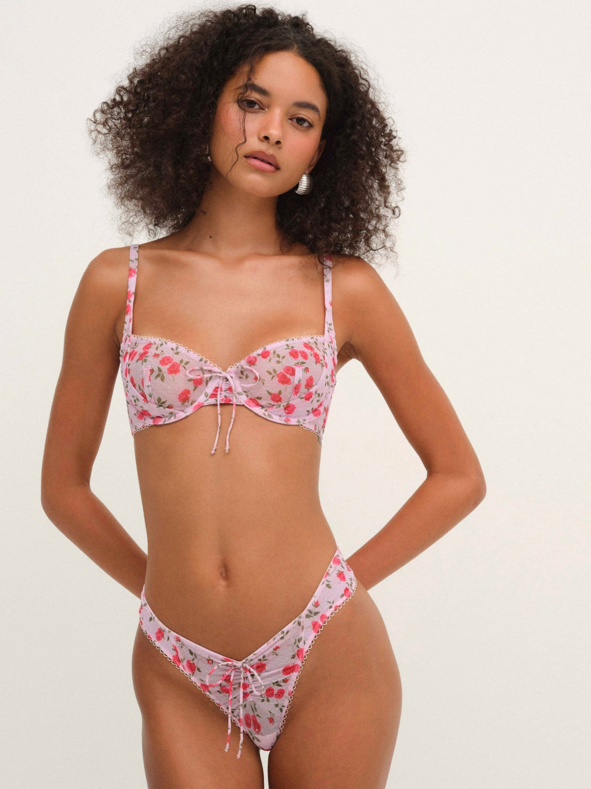 Lottie Underwire Bra - Pink