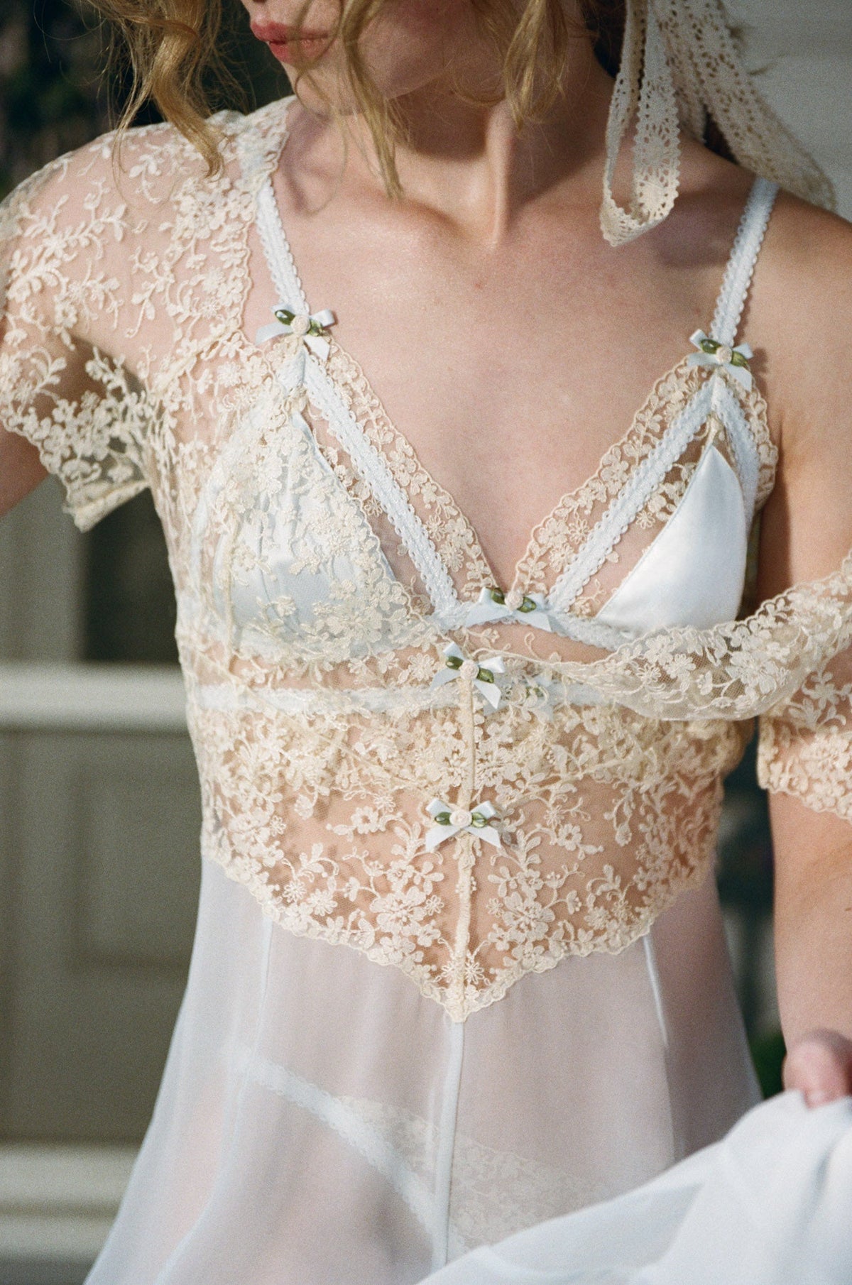 Cleo Bralette - Blue