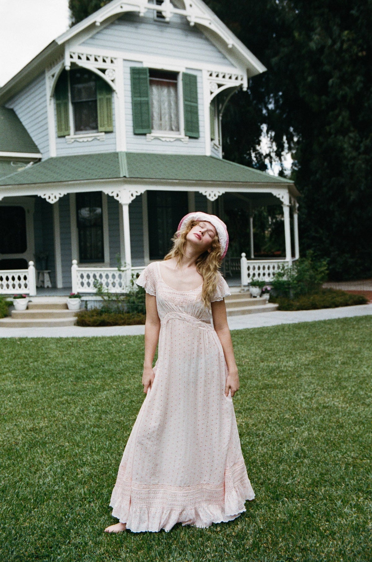 Frances Maxi Dress - Light Pink