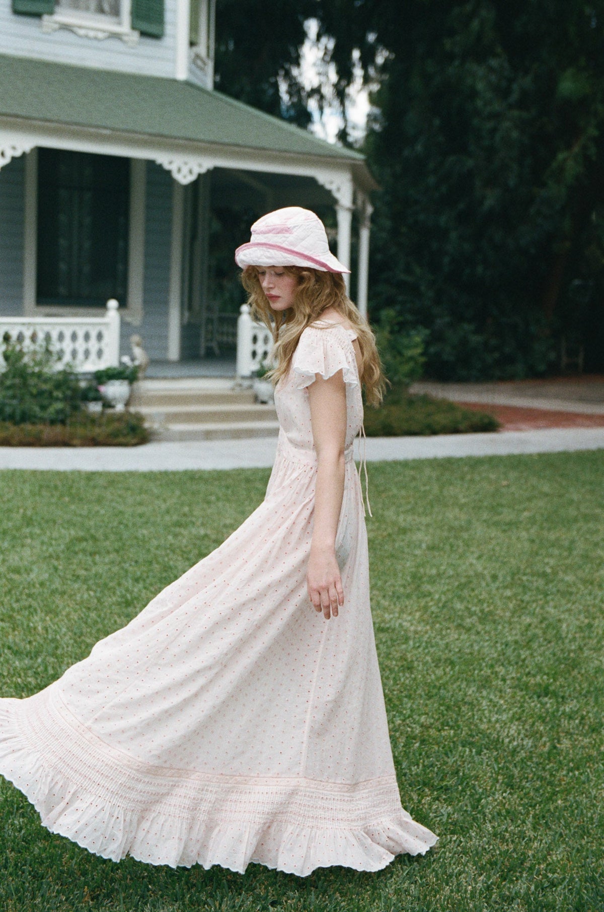 Frances Maxi Dress - Light Pink
