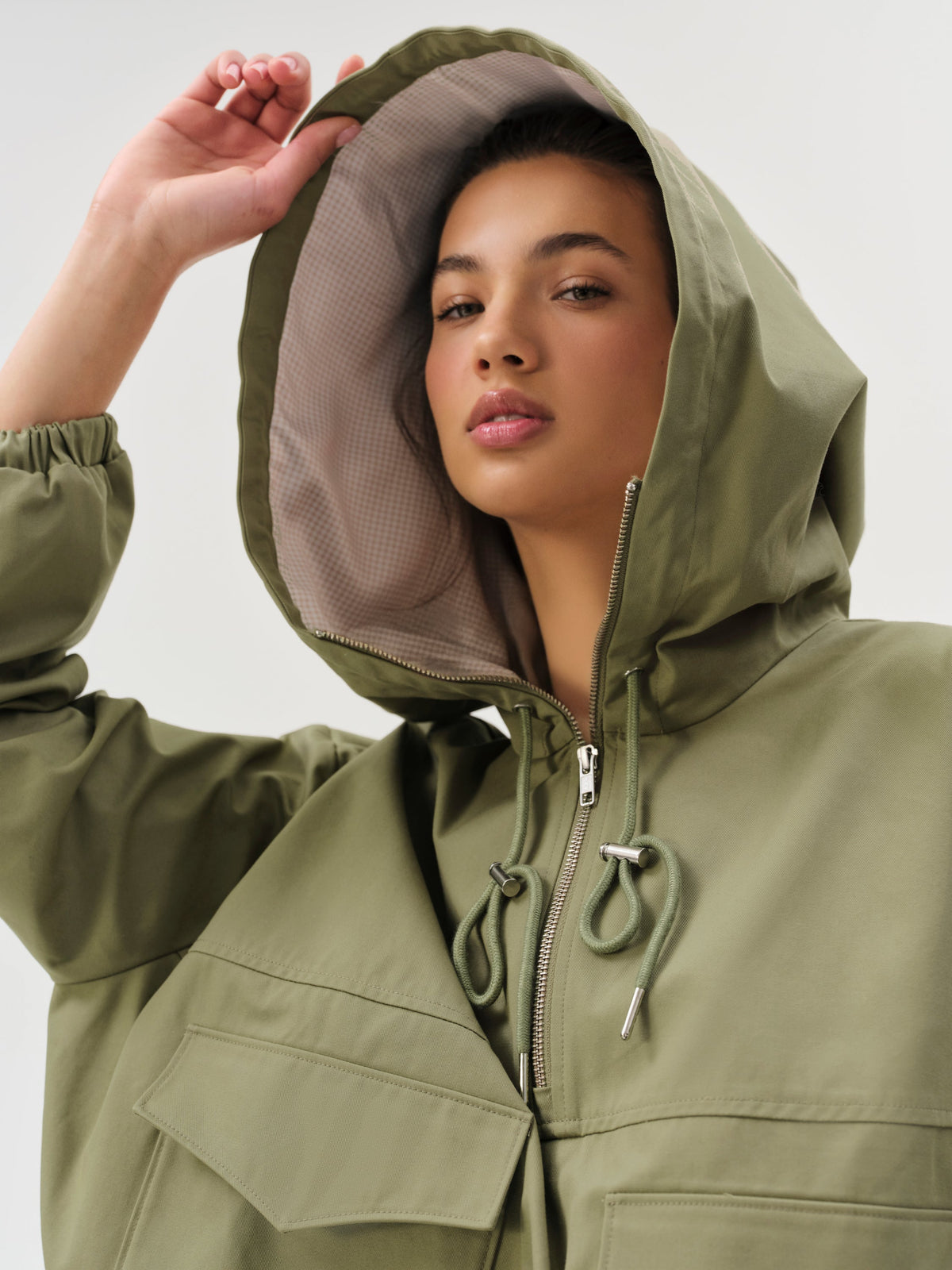 Alessia Pullover Jacket - Green