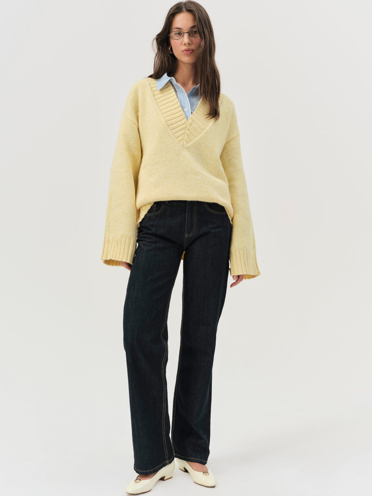 Amelia Sweater - Yellow