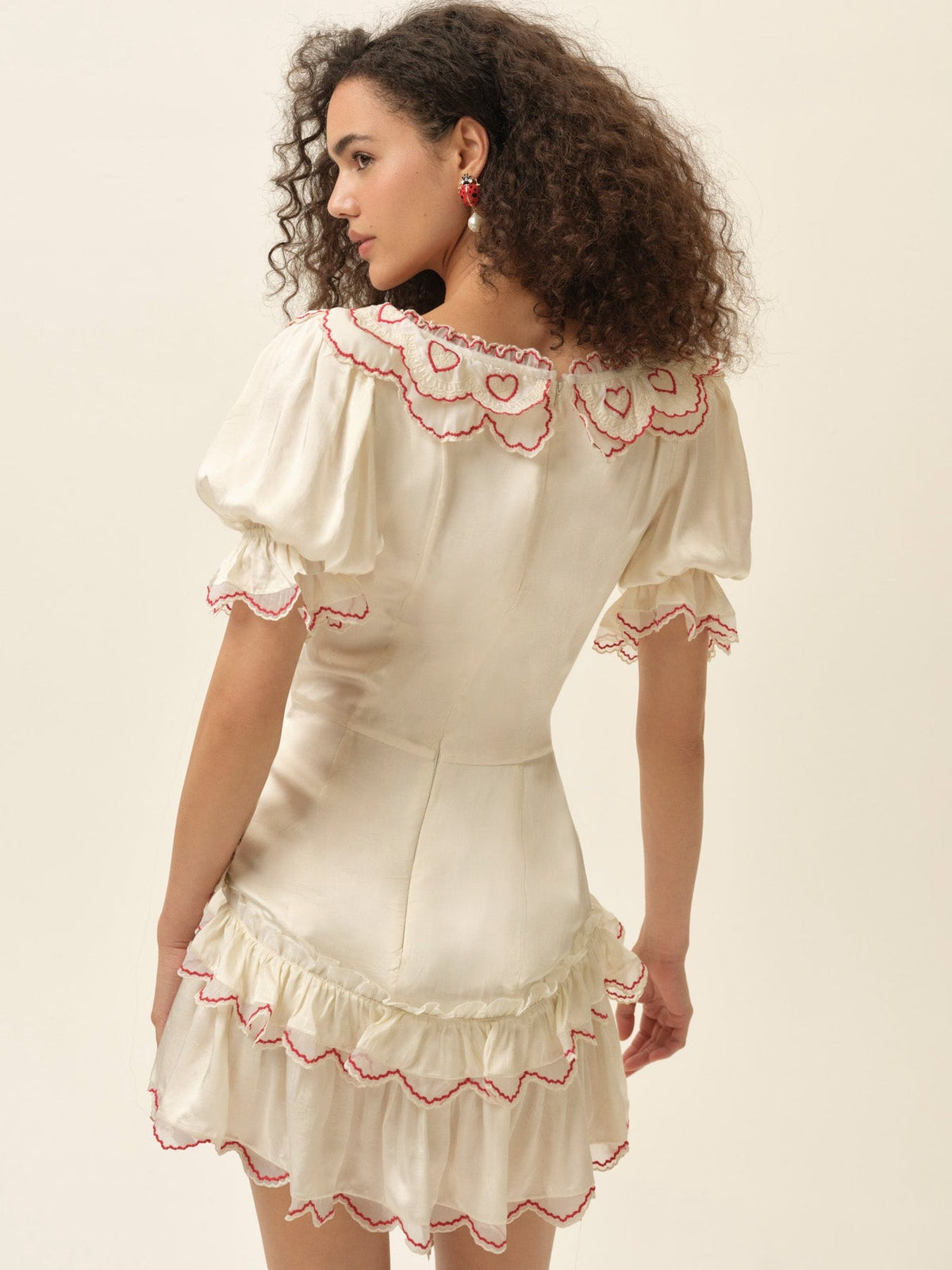 Amor Mini Dress - Cream