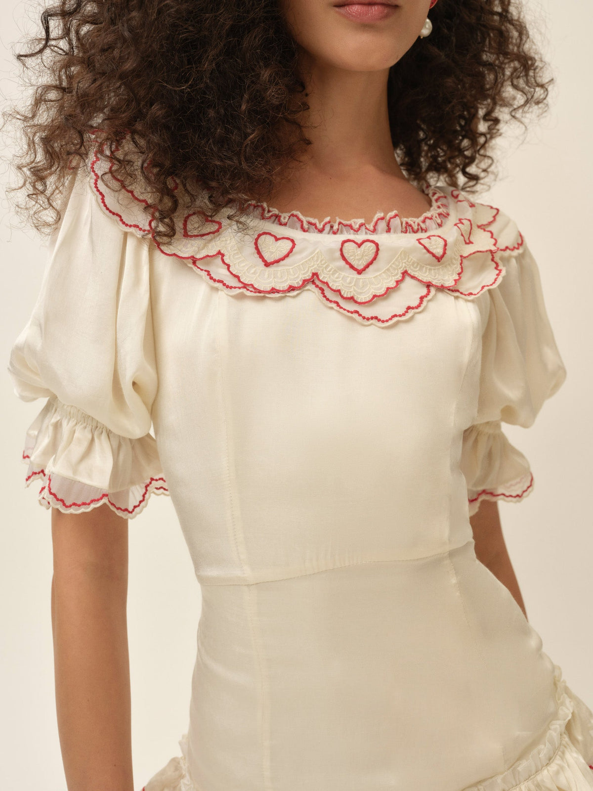 Amor Mini Dress - Cream