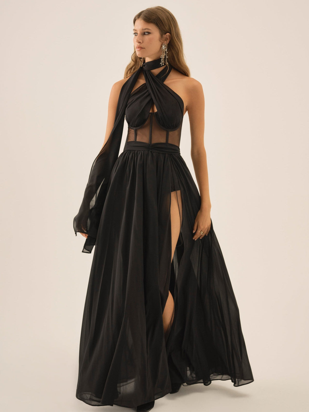 Anya Gown  - Black