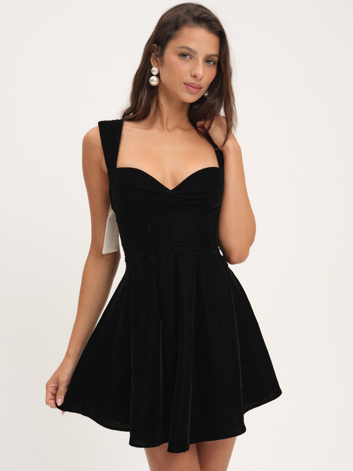 August Mini Dress - Black