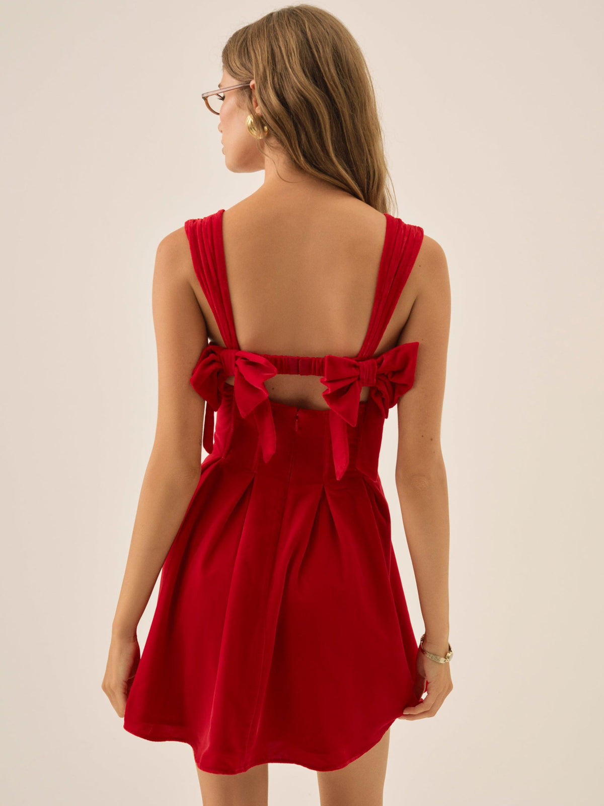 August Mini Dress - Red