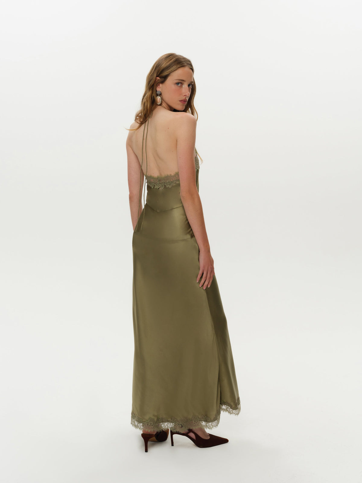 Jessica Maxi Dress - Moss